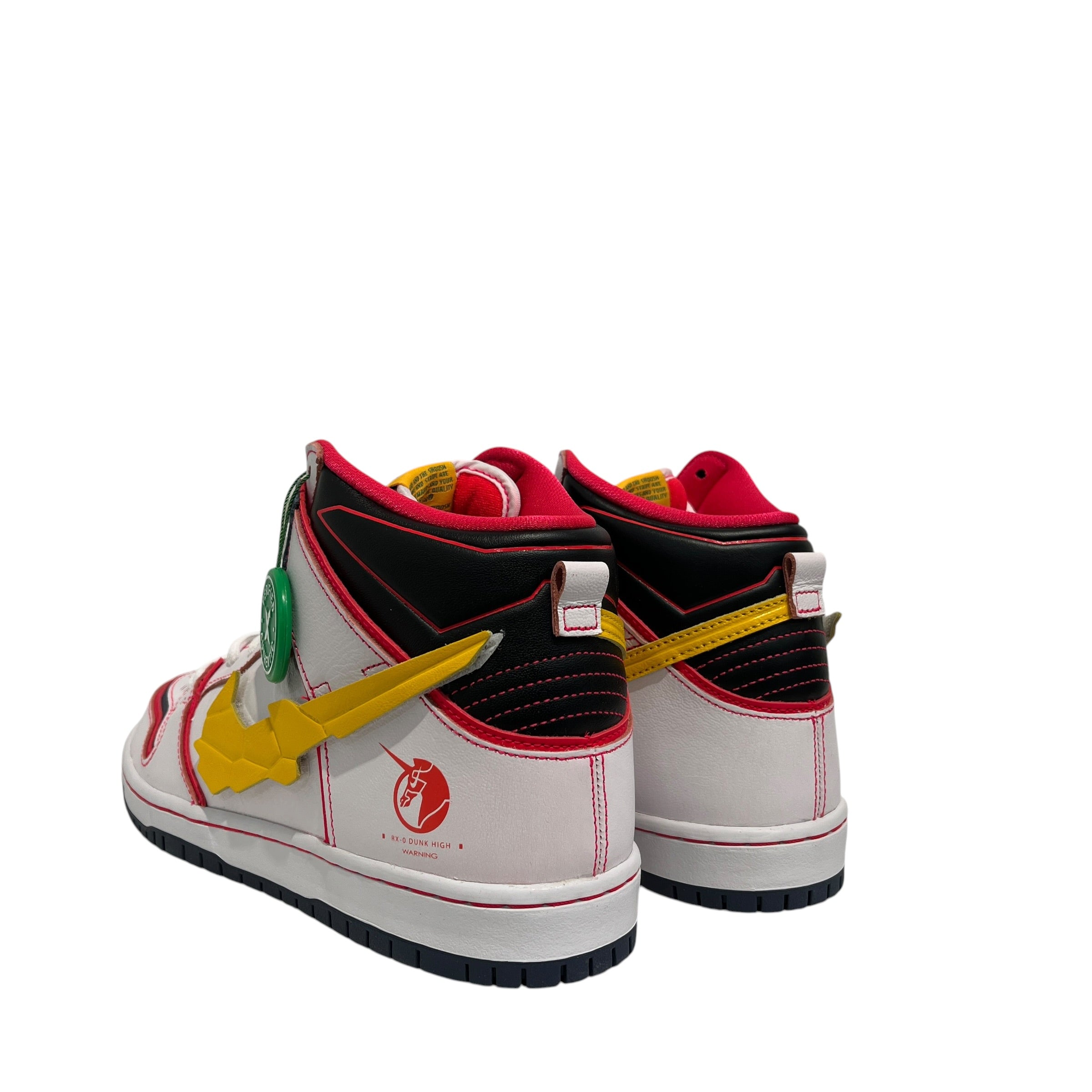 NIKE SB/Hi-Sneakers/US 10/Leather/WHT/GUNDAM view 2