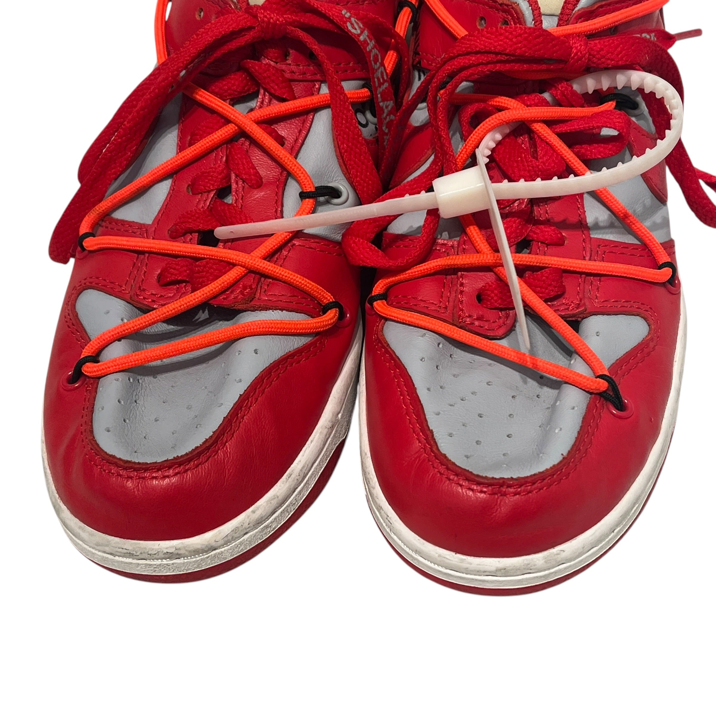 NIKE/OFF-WHITE/Low-Sneakers/US 6/RED/DUNK LOW "UNIVERSITY RED" view 18
