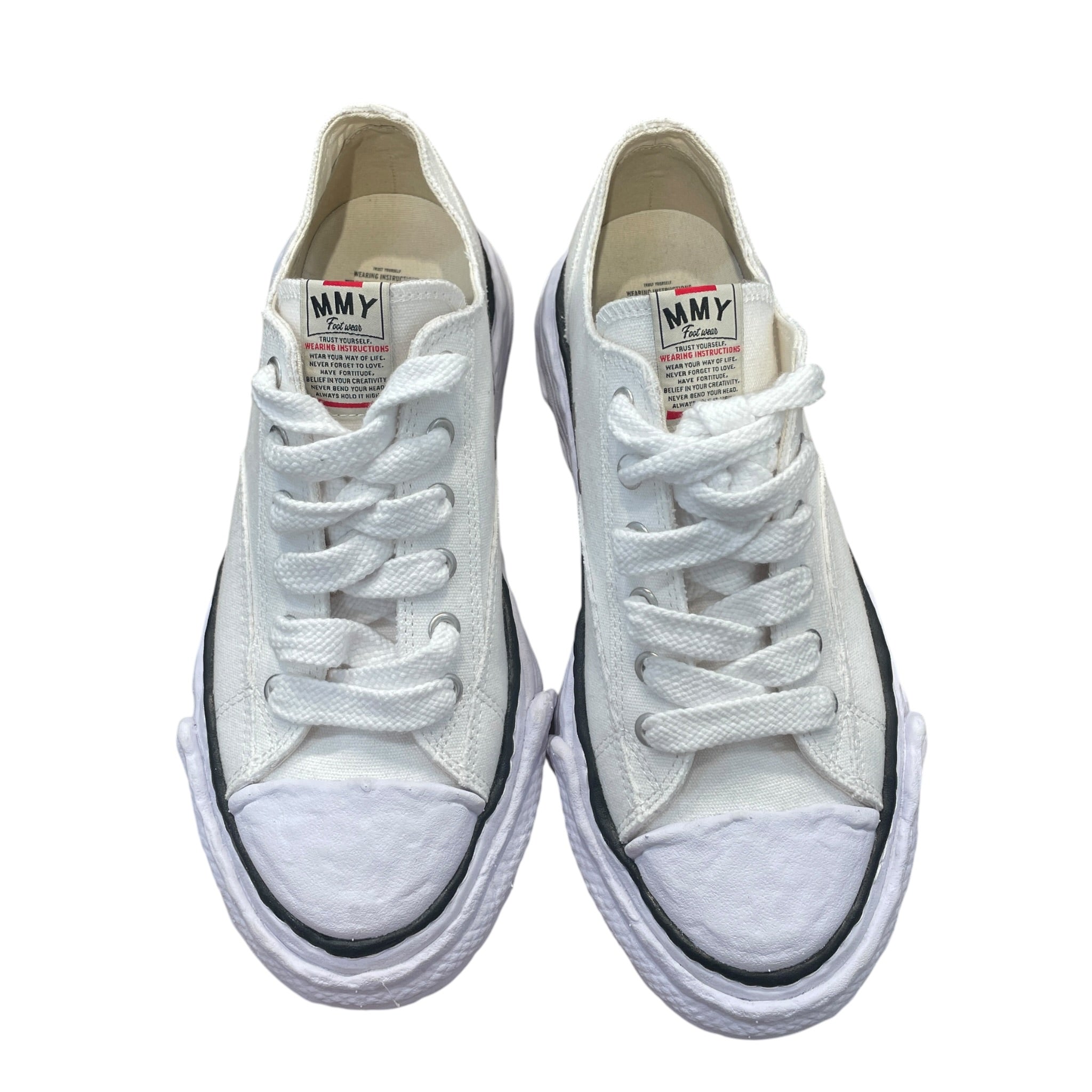 MIHARA YASUHIRO/Low-Sneakers/US 12/Cotton/WHT/all white chunky rubber Eu: 46 view 1