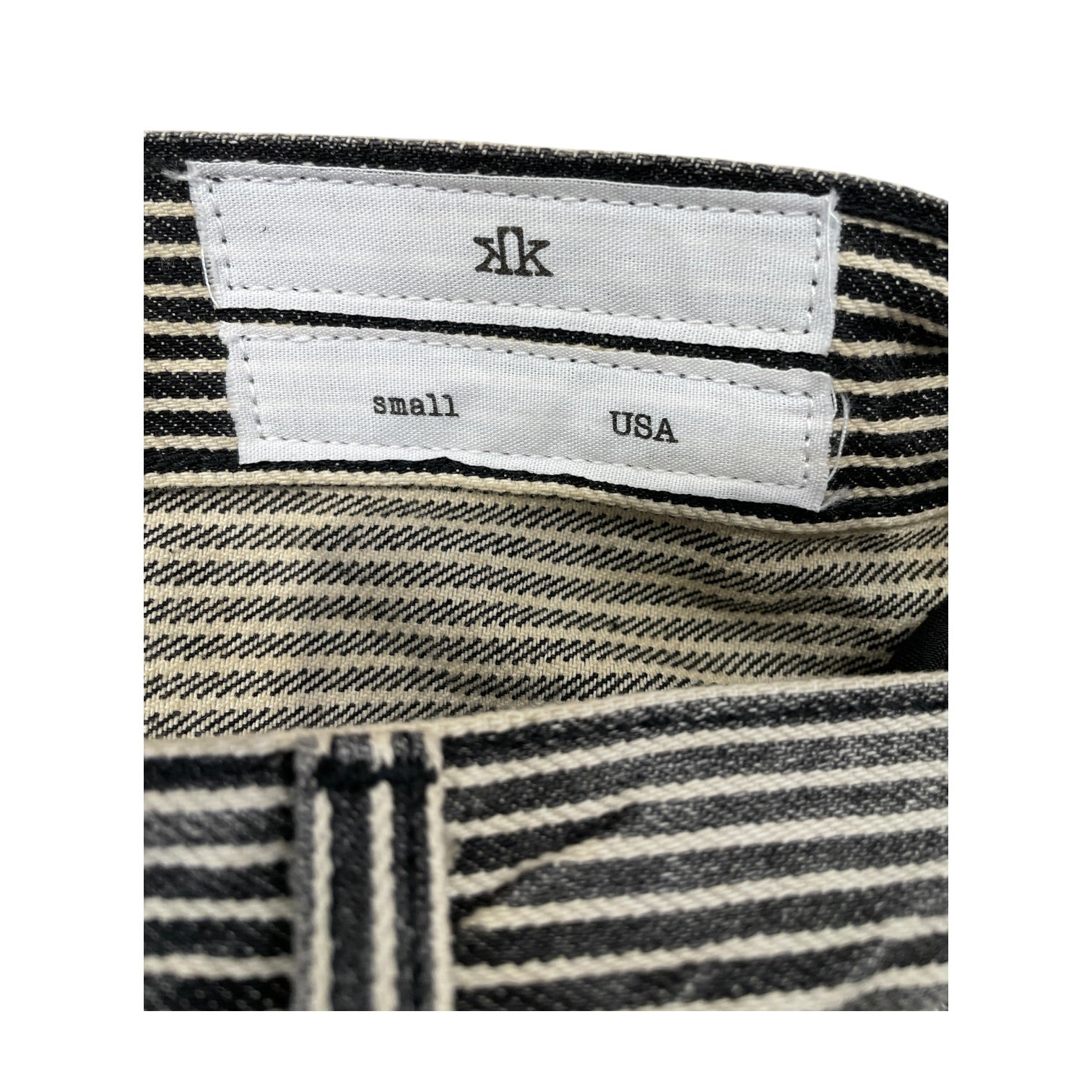 K-TWO STUDIOS/Straight Pants/S/Denim/NVY/Stripe/HICKORY STRIPE view 3