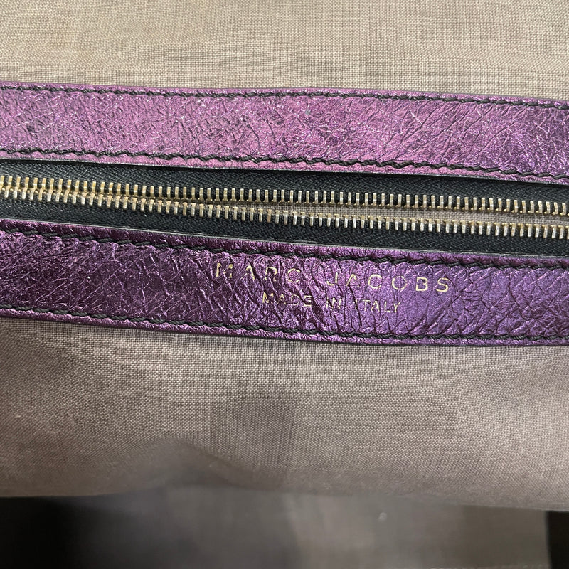 MARC JACOBS/Cross Body Bag/Leather/PPL/Quilted Stam Bag