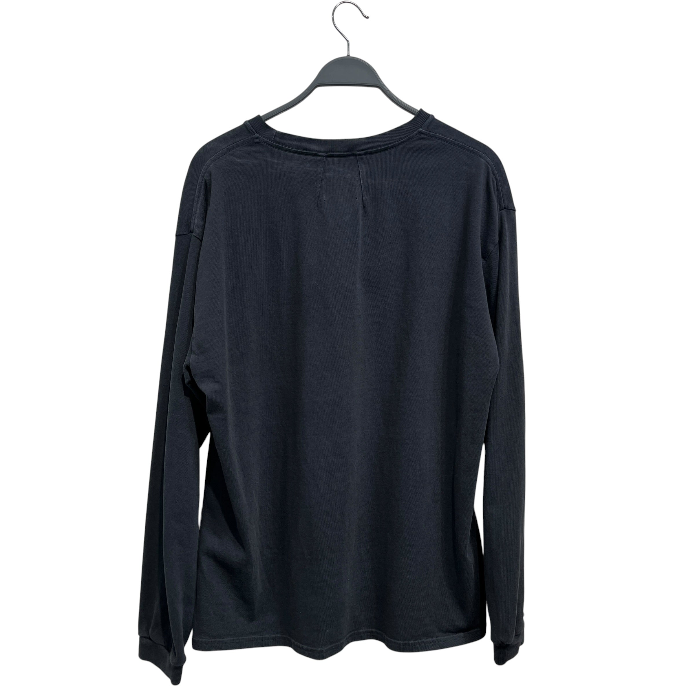 RHUDE/LS T-Shirt/M/Cotton/GRY/Graphic/Side Print view 2