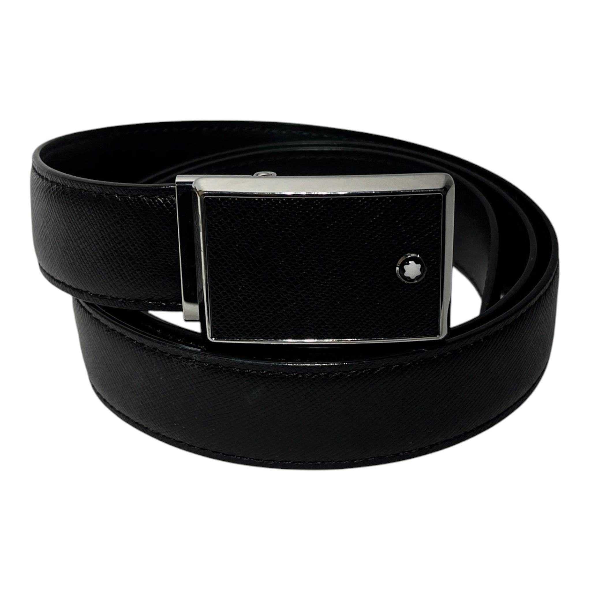 MONTBLANC/Belt/Leather/BLK/ view 1