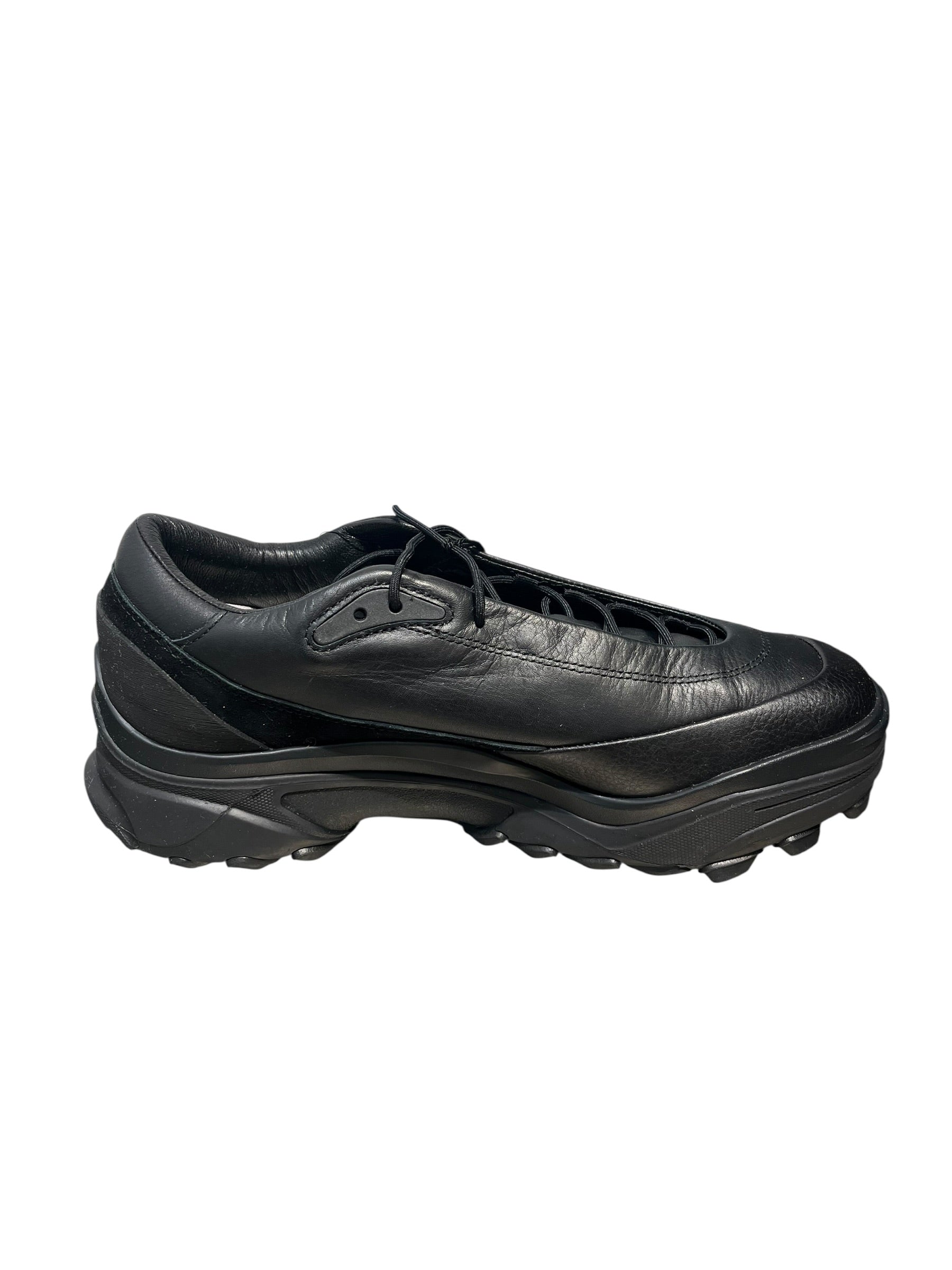 Y-3/Low-Sneakers/US 8/Leather/BLK/GSG9 LOW view 3
