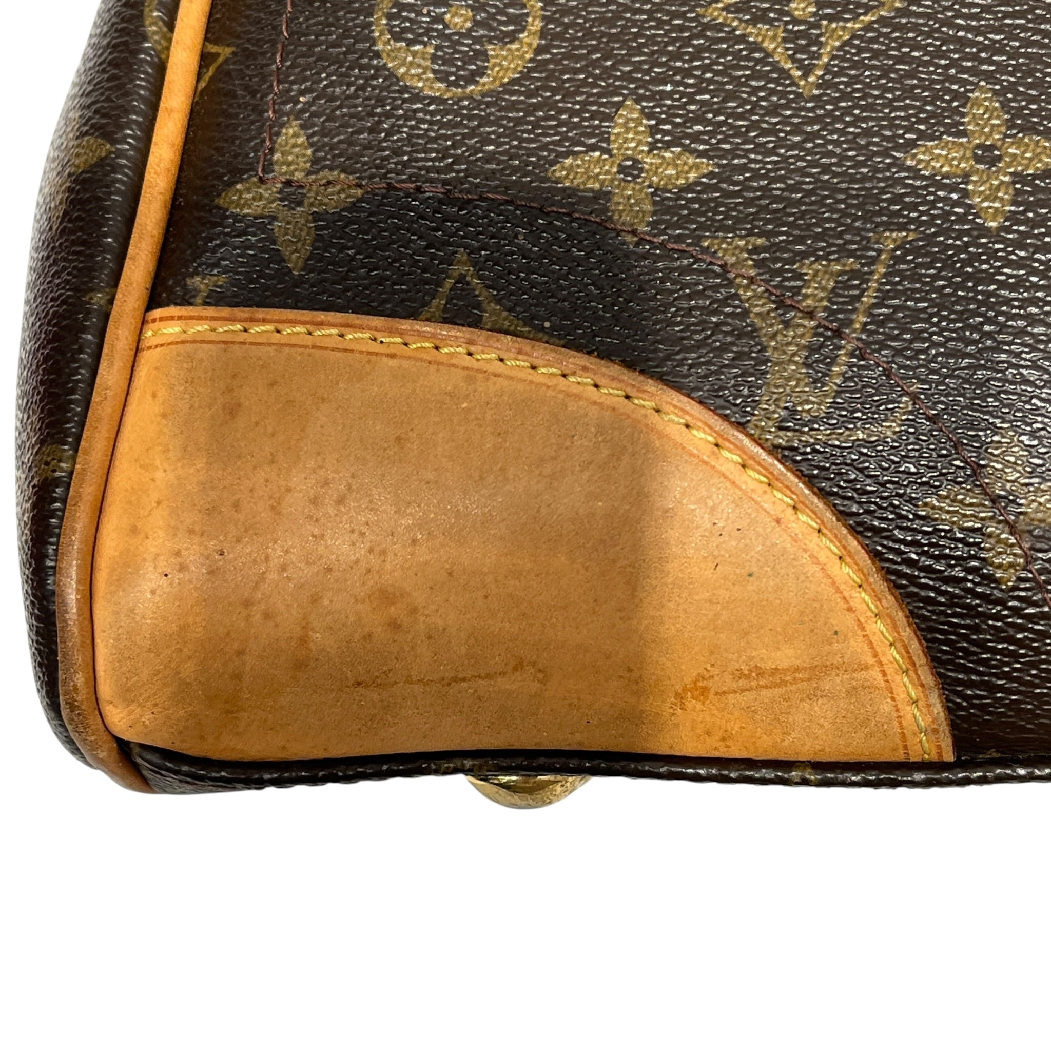 LOUIS VUITTON/Hand Bag/Monogram/Leather/BRW/BEVERLY MM view 8