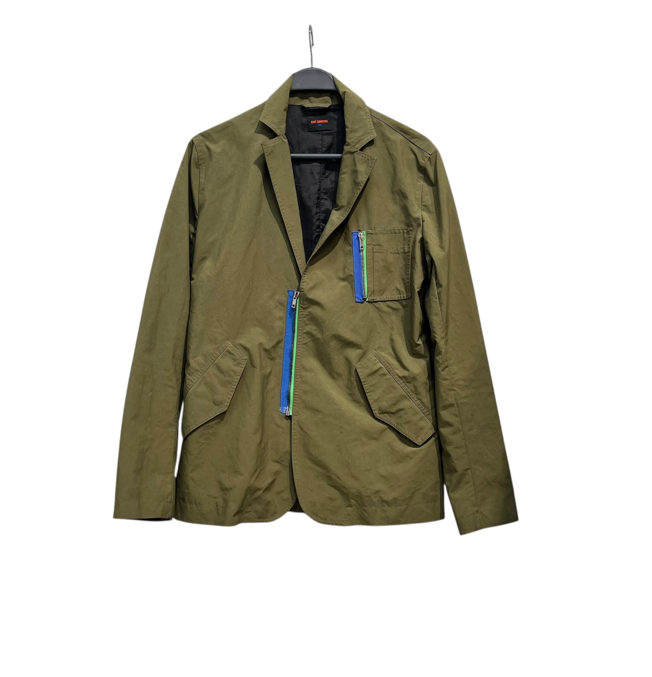 RAF SIMONS/Tailored Jkt/46/Nylon/GRN/HYBRID MA-1 JACKET view 1