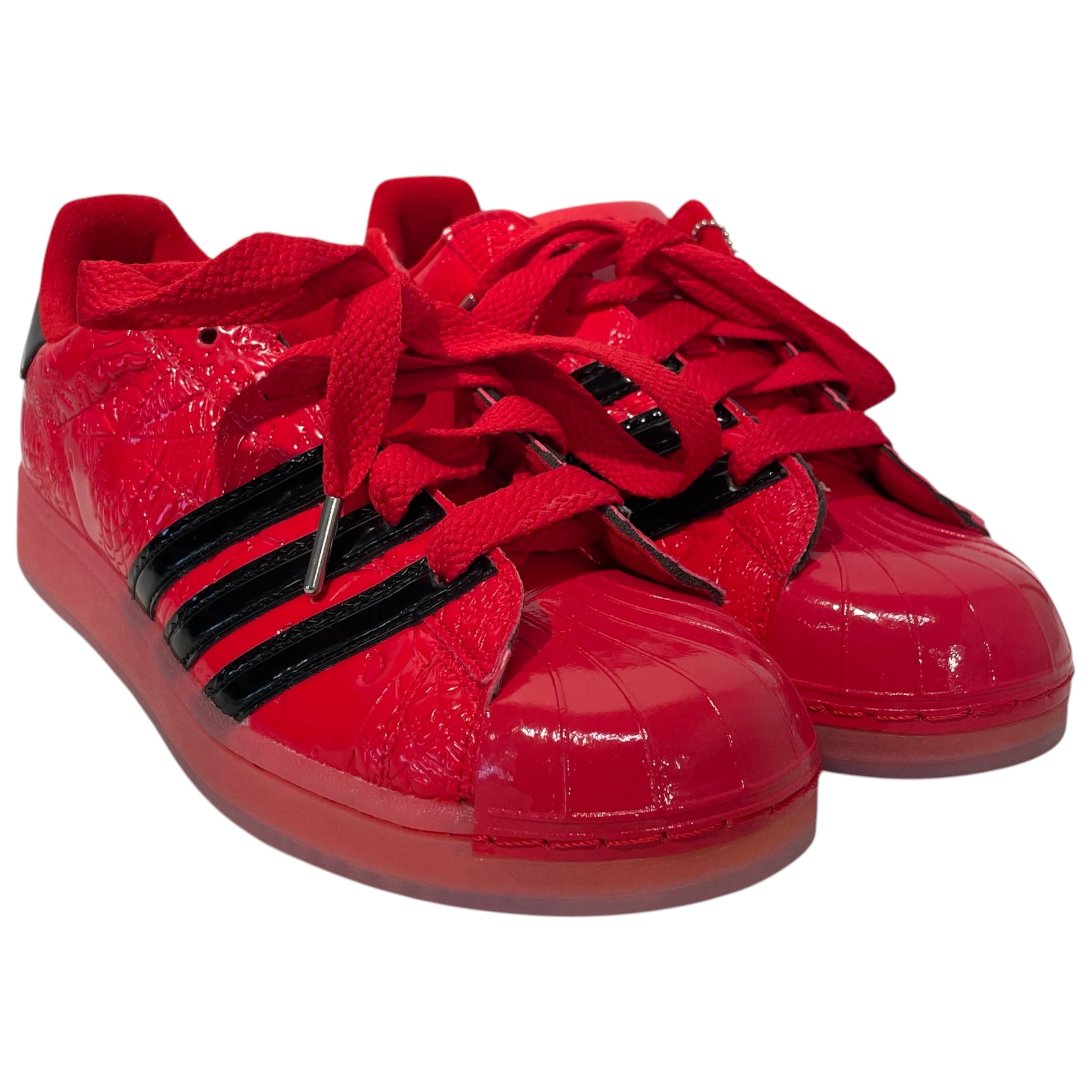 adidas/Sp5der/Low-Sneakers/US 11/All Over Print/Faux Leather/RED/KJ7005 view 1