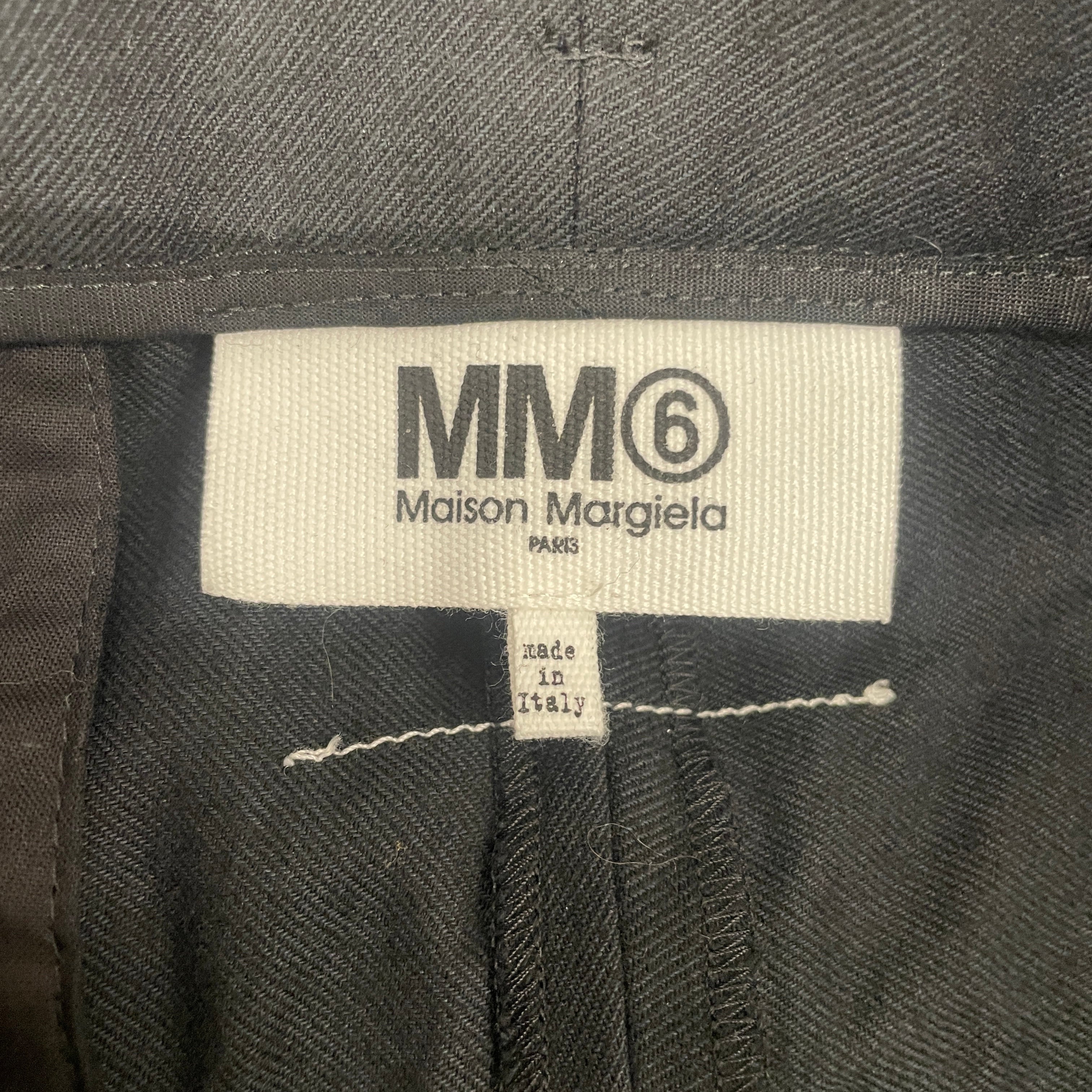 MM6/Pants/M/Cotton/BLK/ view 3