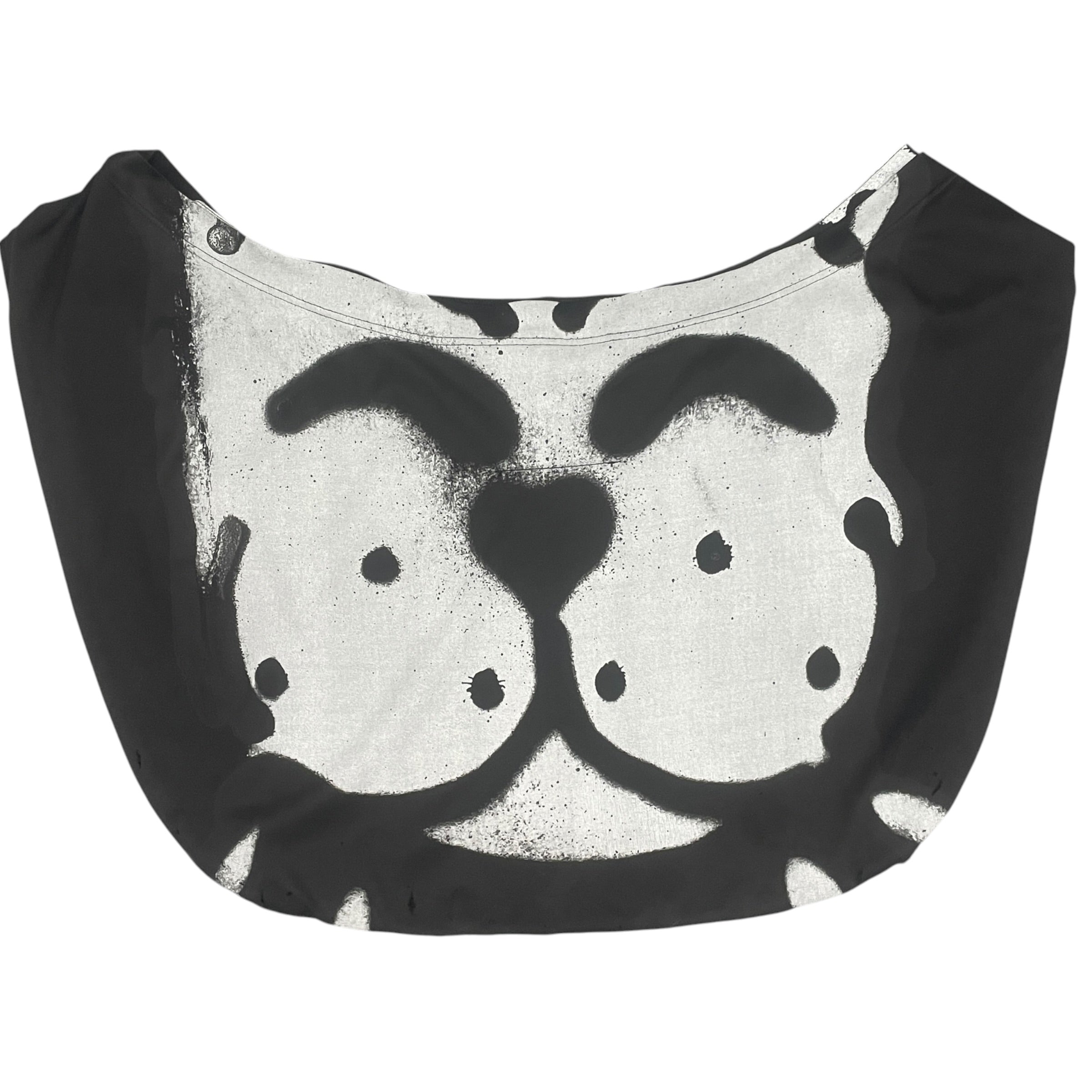 CHITO/GIVENCHY/Bag/Cotton/BLK/MAXI TSHIRT TOTE BAG view 3
