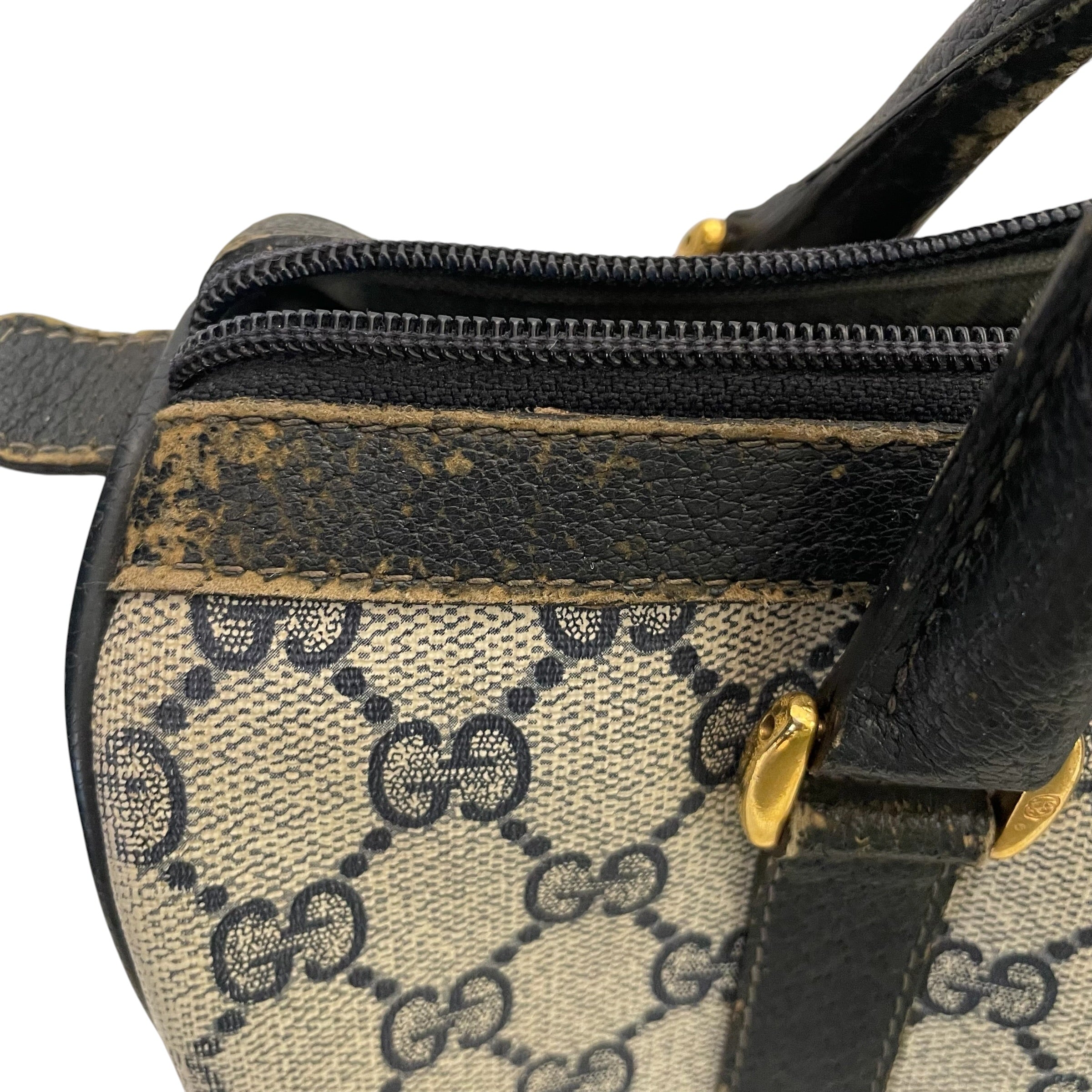 GUCCI/Hand Bag/Monogram/NVY/vintage supreme boston bag view 6