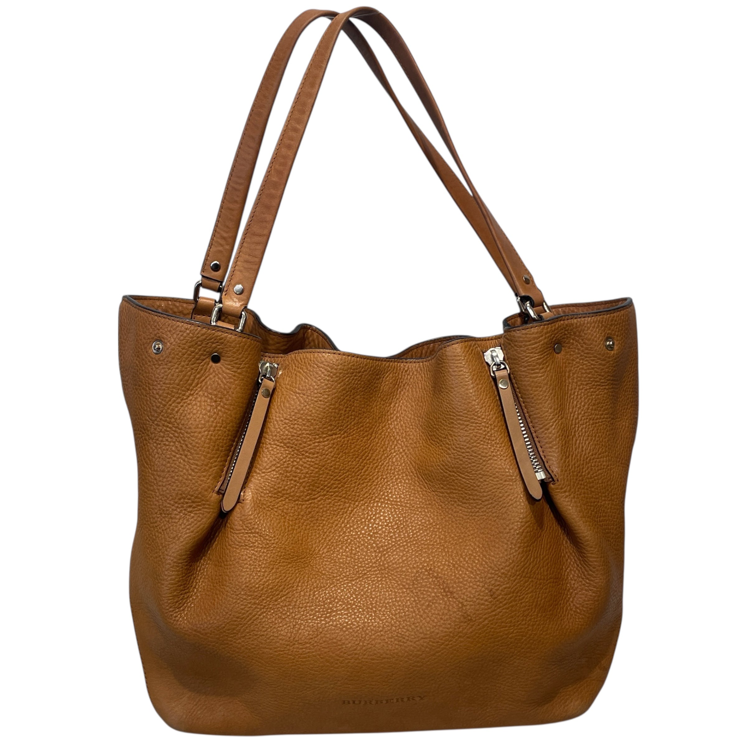 BURBERRY/Tote Bag/Leather/CML/ view 1
