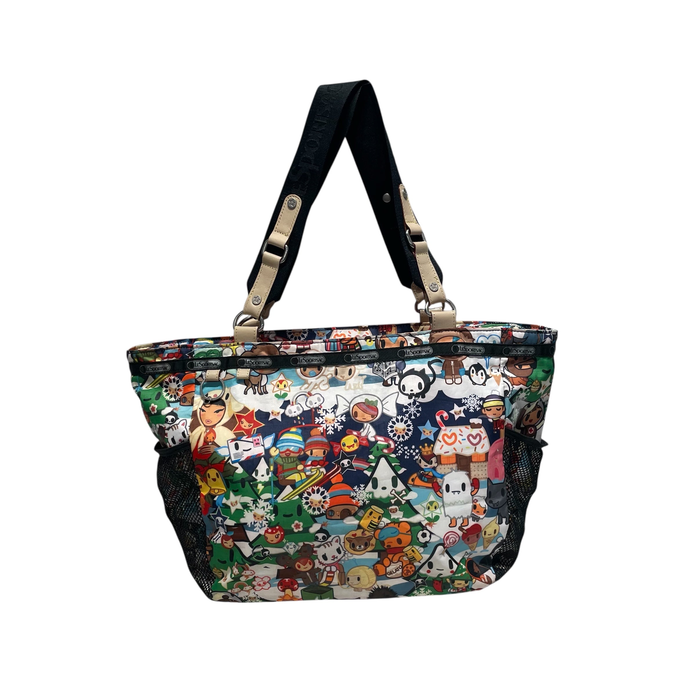 LESPORTSAC/Tote Bag/All Over Print/Nylon/MLT/TokiDoki view 1