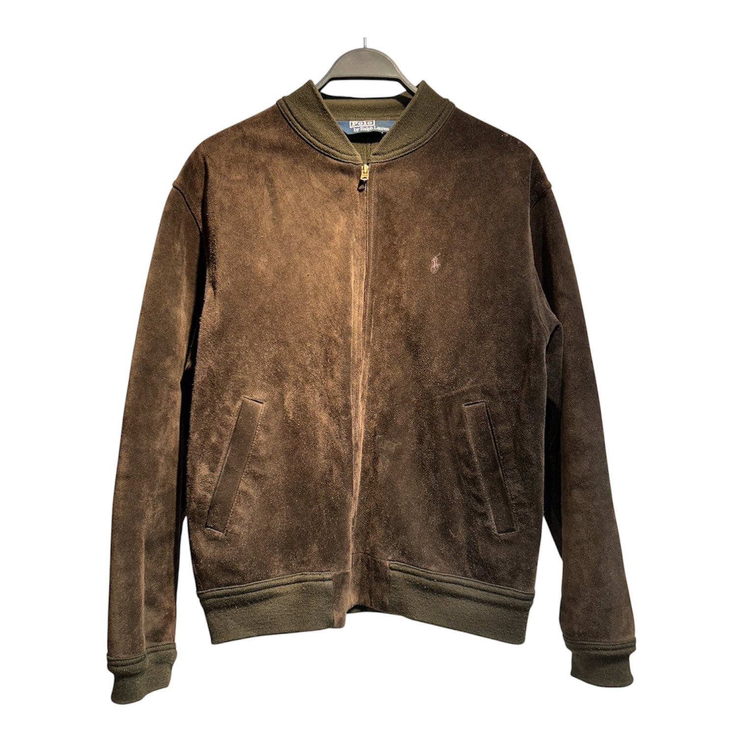 POLO RALPH LAUREN/Jacket/M/Leather/BRW/Leather Bomber view 1