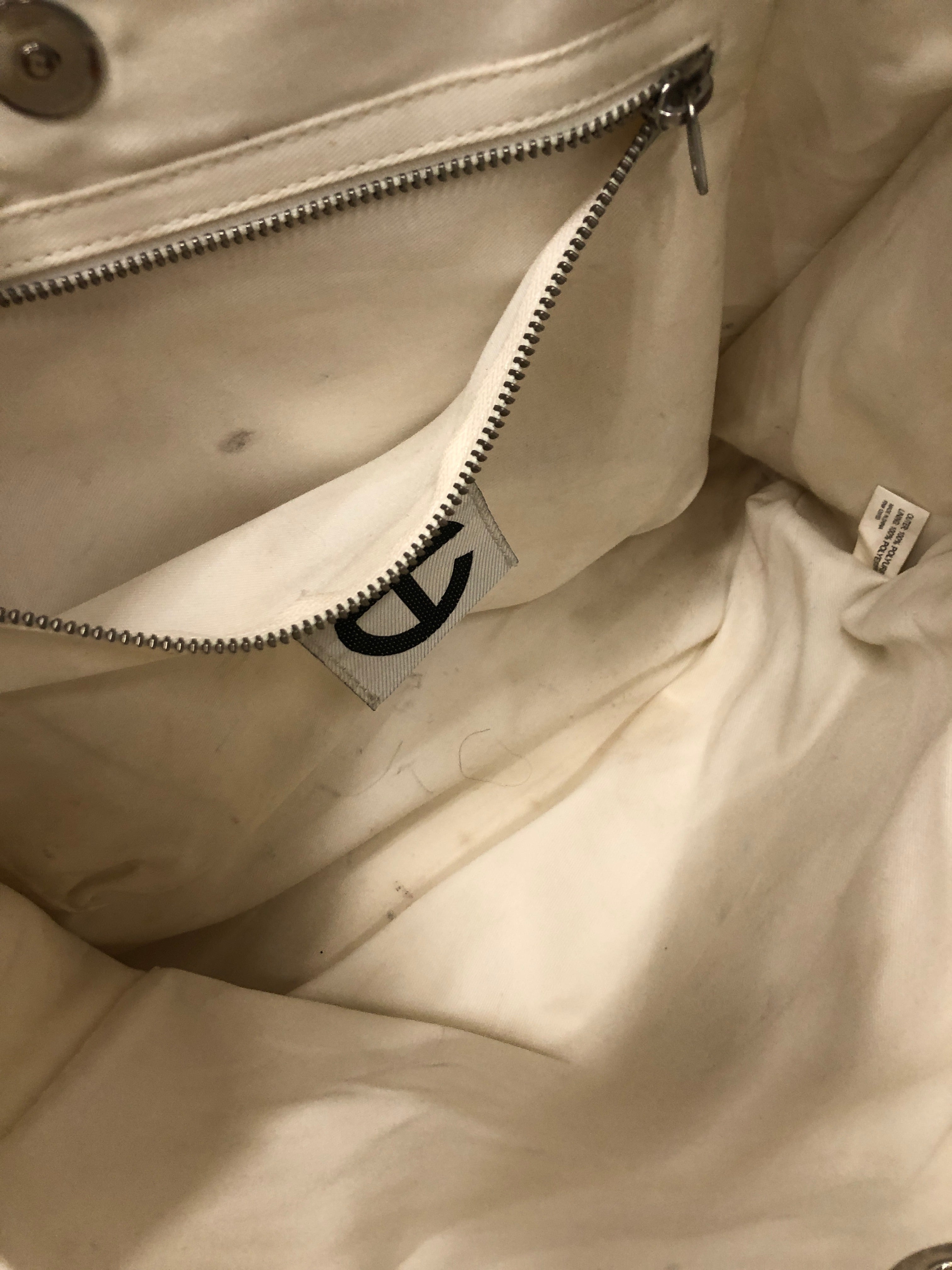Telfar/Cross Body Bag/WHT/LARGE ` view 3