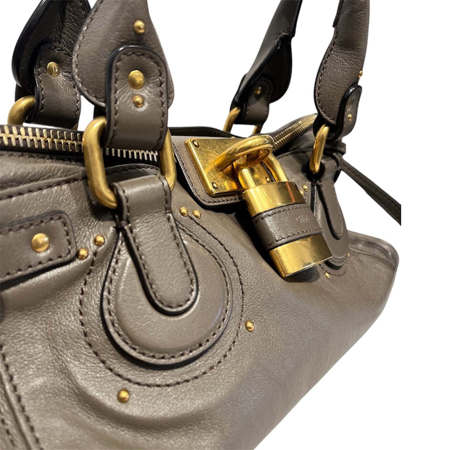 Chloe/Bag/Leather/GRY/CHLOE GRAY PADDINGTON view 6