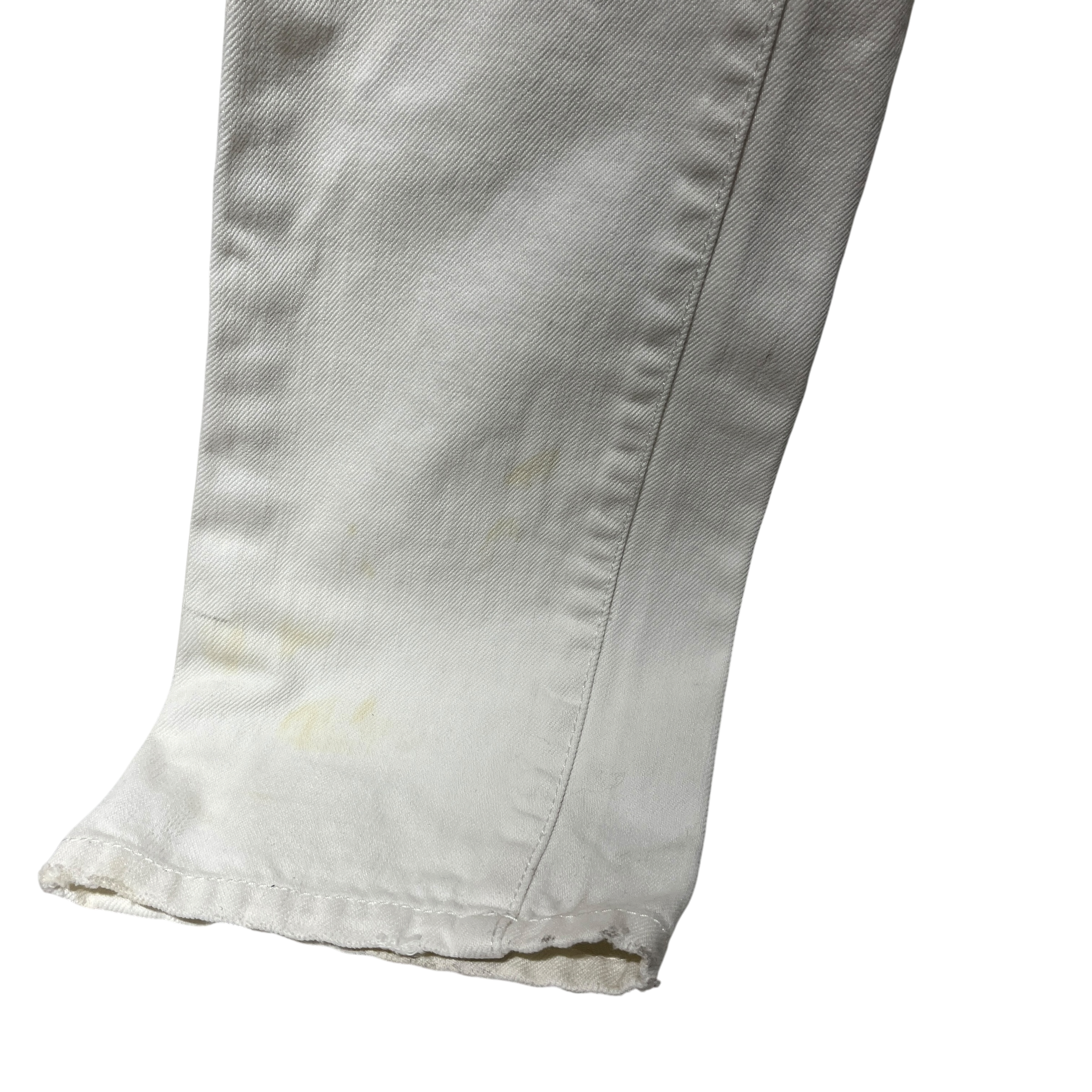 SAINT LAURENT/Skinny Pants/30/Denim/WHT/D18 DISTRESSED view 5