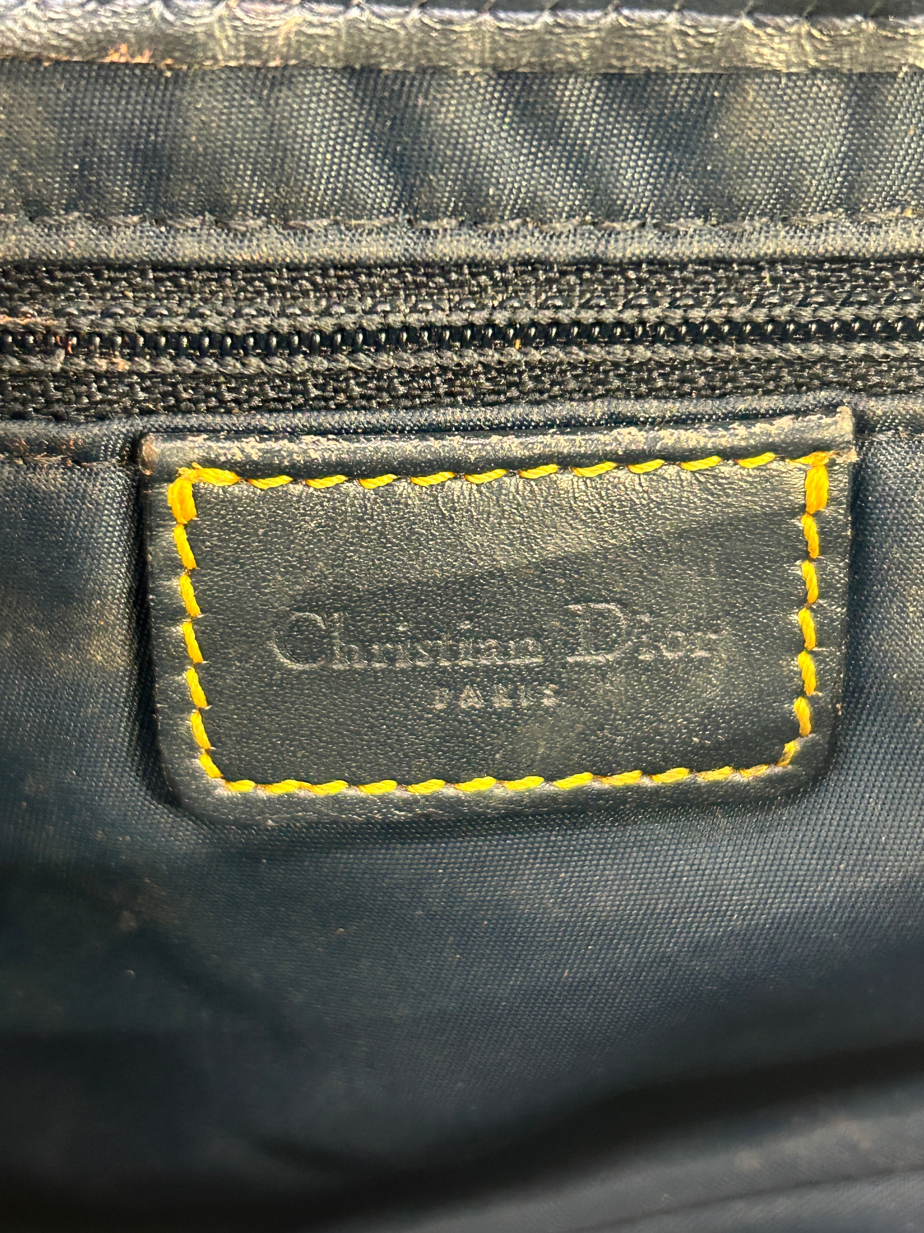 Christian Dior/Bag/Monogram/MLT/DIORISSIMO VINTAGE SADDLE BAG view 5