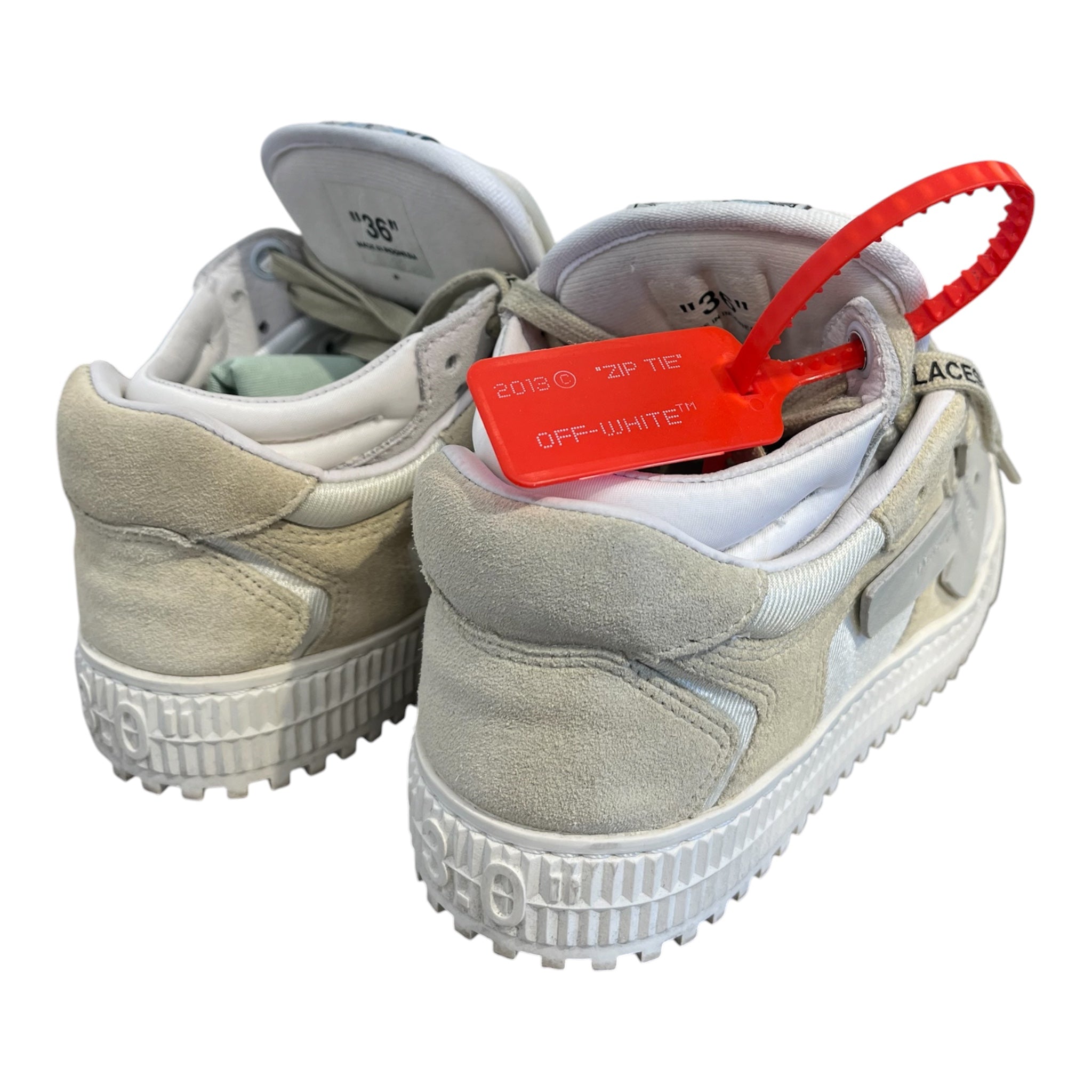 OFF-WHITE/Hi-Sneakers/US 5.5/CRM/ view 3