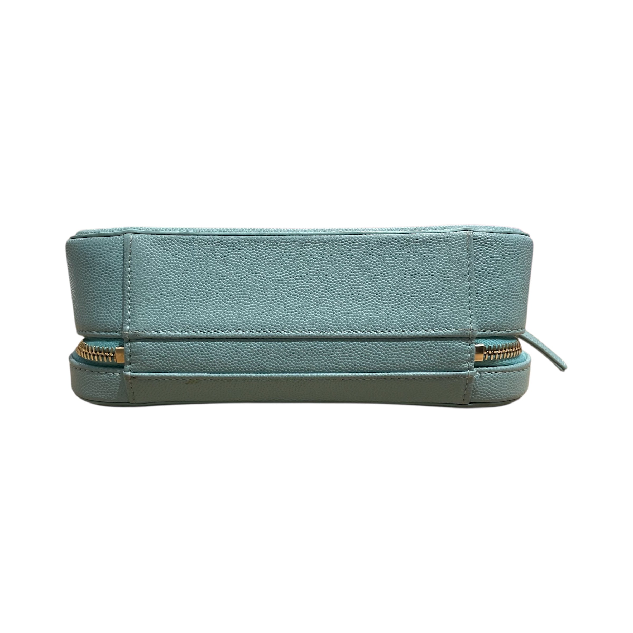 CHANEL/Cross Body Bag/BLU/VANITY CASE PALE BLUE view 7