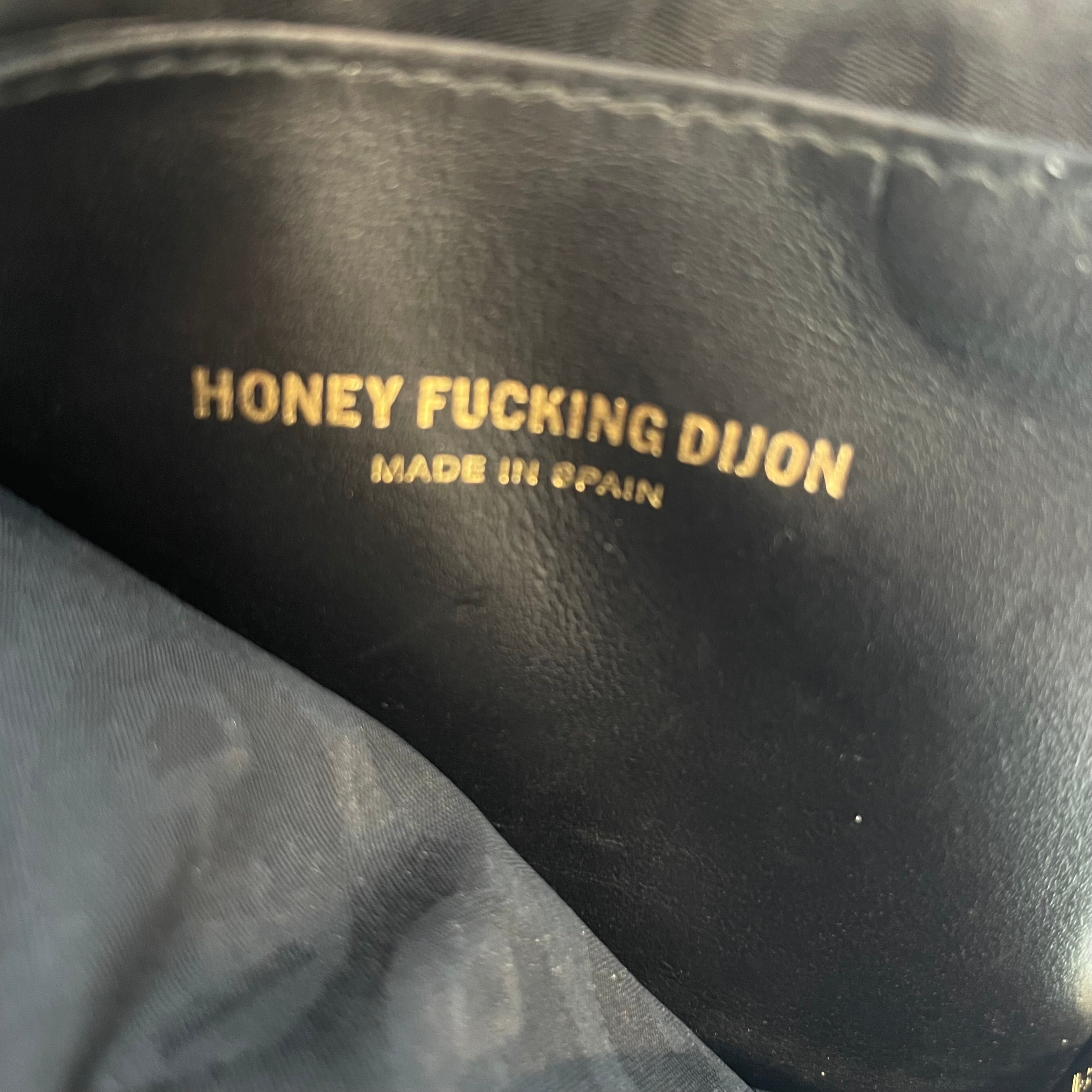 HONEY FUCKIJG DIJON/Wallet/Leather/BLK/HFD ZIPPER WALLET view 5