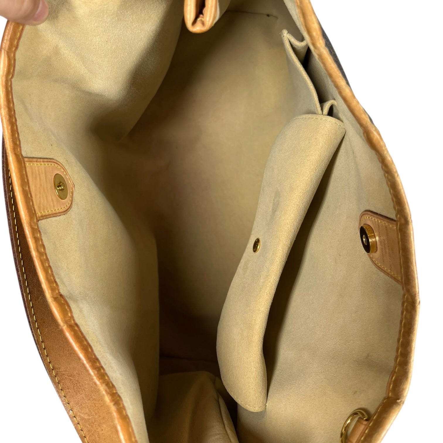 LOUIS VUITTON/Bag/Monogram/Leather/BRW/GALLIERA PM view 3