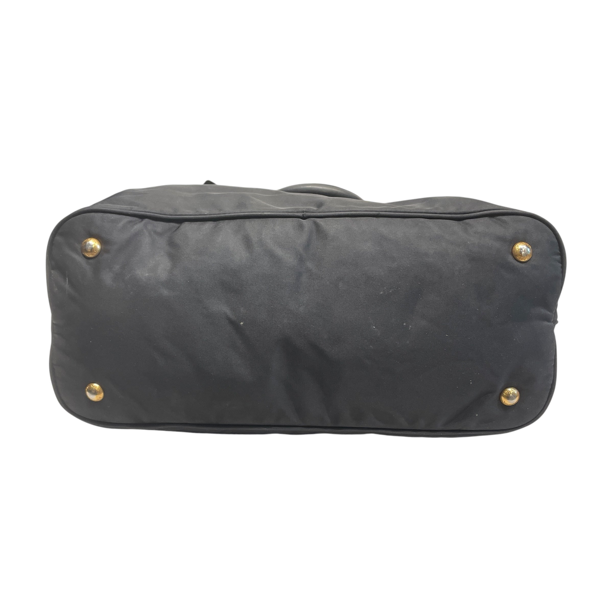 PRADA/Hand Bag/Nylon/BLK/prada tote view 3