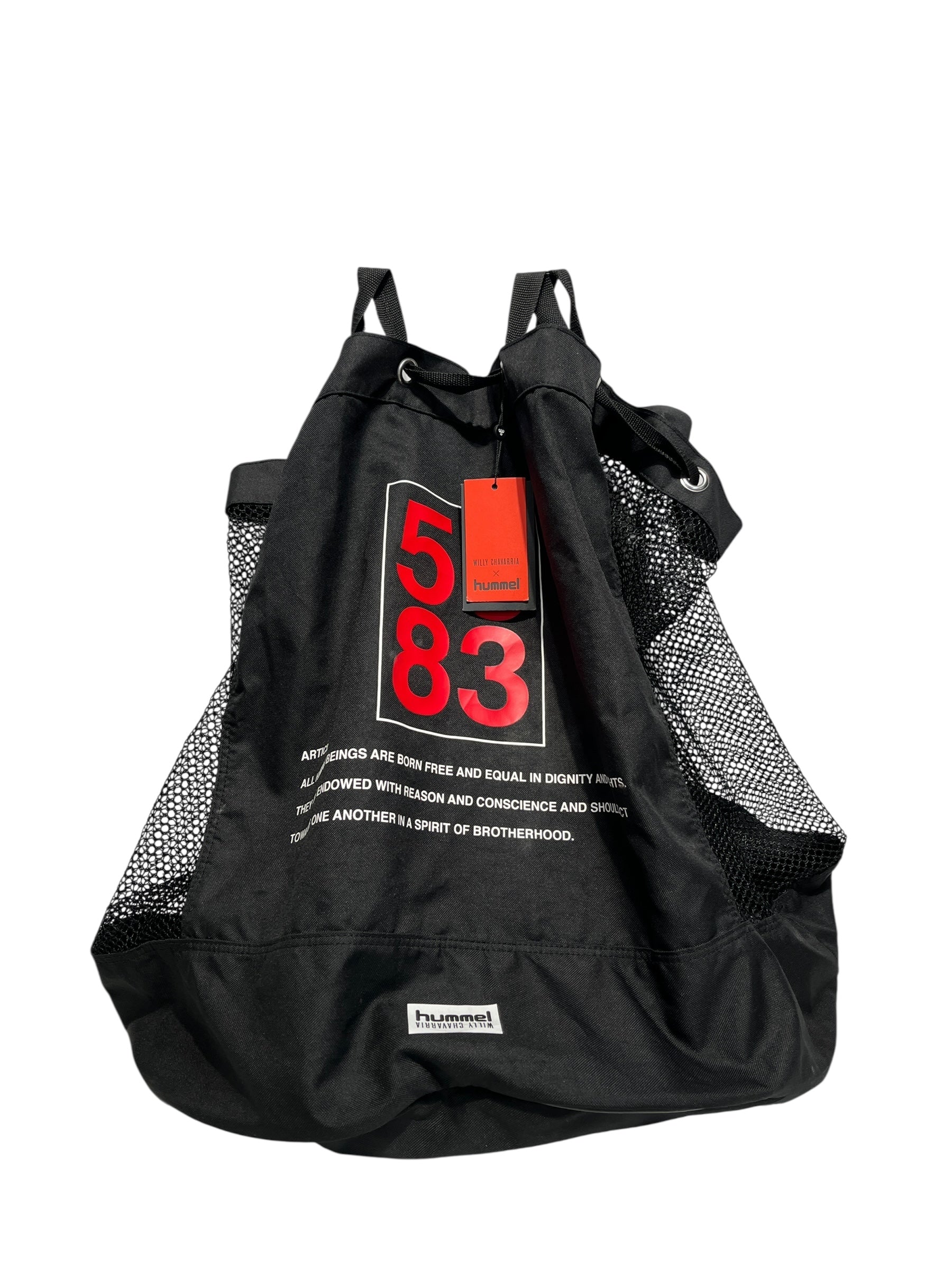 WILLY CHAVARRIA/hummel/Bag/Nylon/BLK/MESH LARGE CARRY BAG view 1