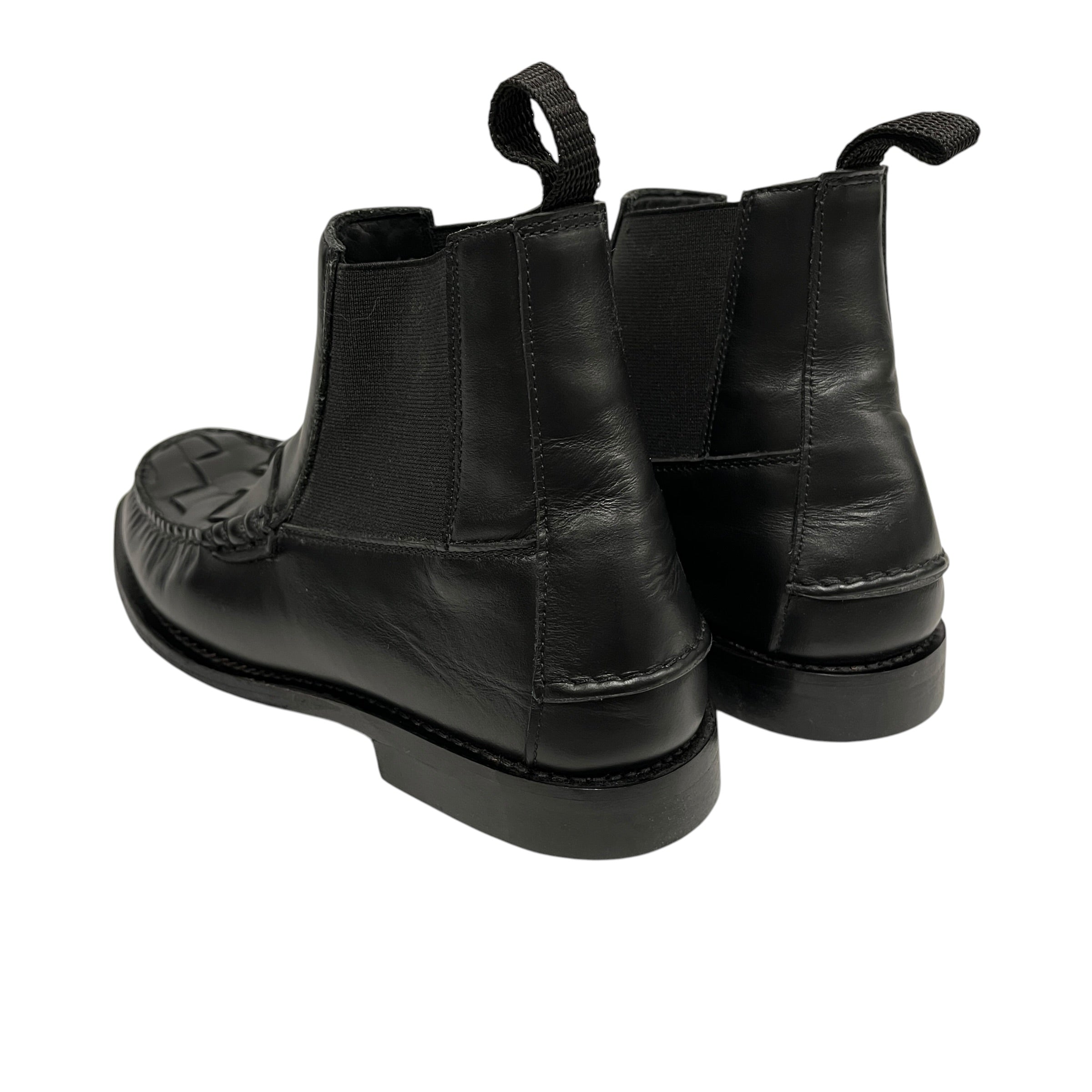 HEREU/Chelsea Boots/EU 40/Leather/BLK/ view 2