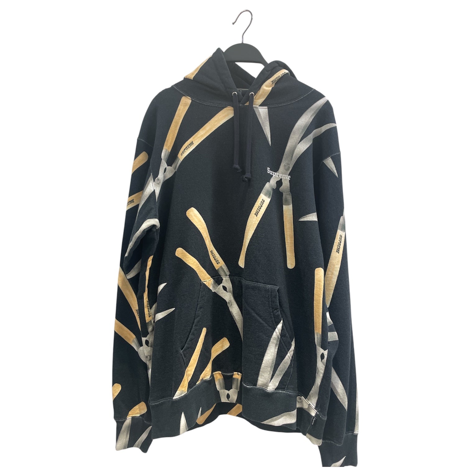 Supreme/Hoodie/L/All Over Print/Cotton/BLK/GARDEN SHEAR HOODIE view 1
