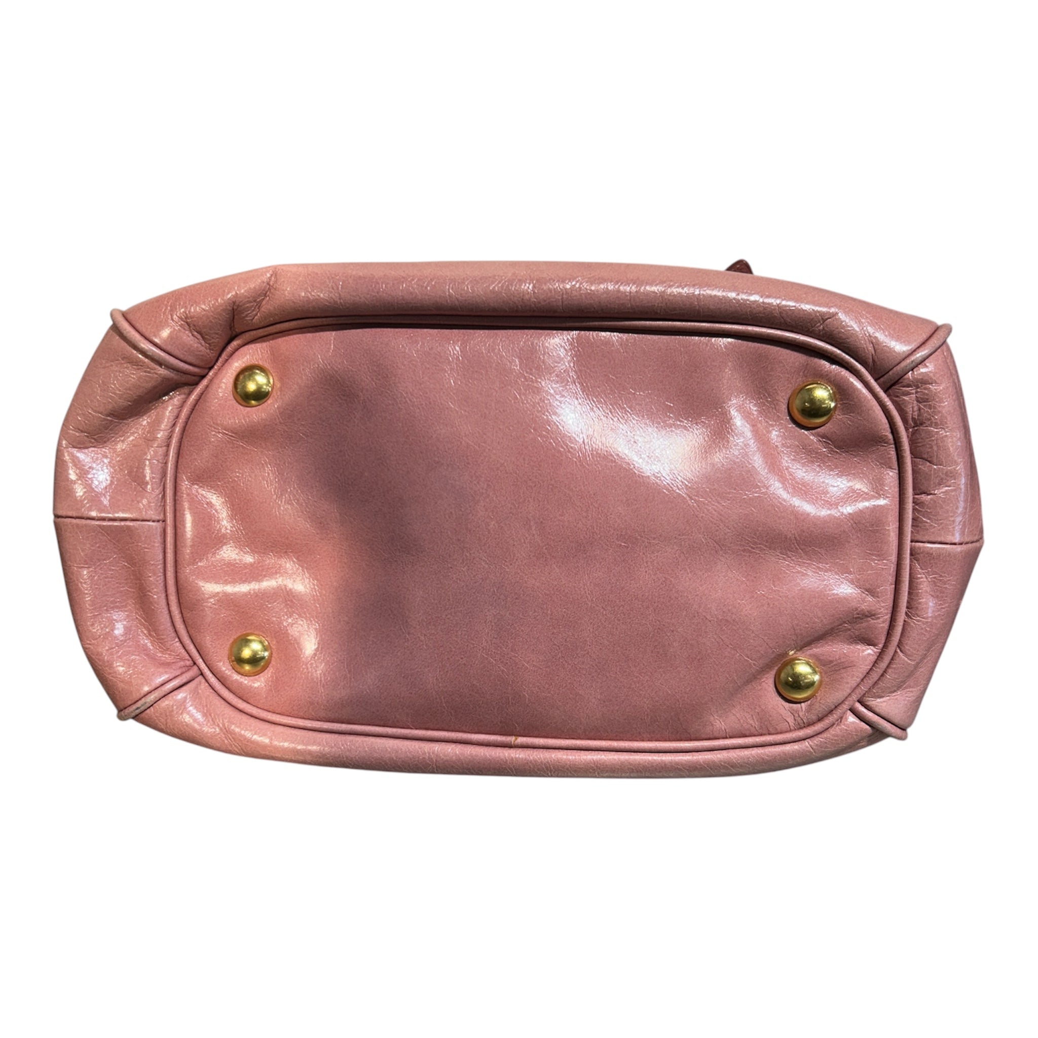 MIU MIU/Bag/Leather/PNK/Miu Miu pink shoulder view 3