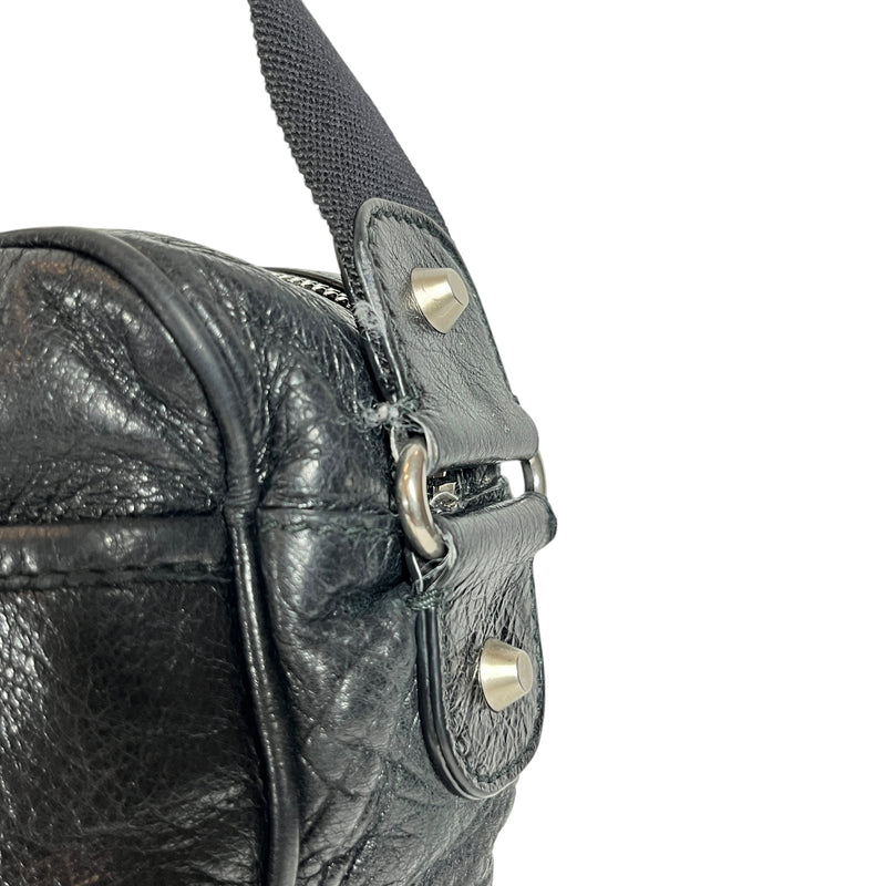 BALENCIAGA/Cross Body Bag/Leather/BLK/