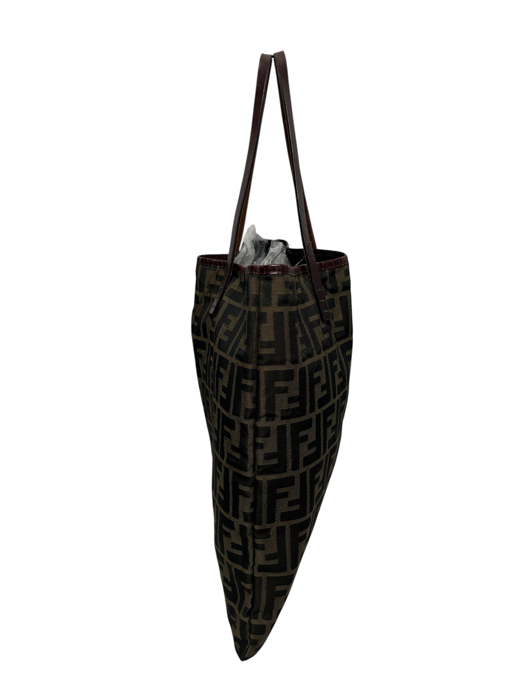 FENDI/Hand Bag/M/All Over Print/BRW/brown trimming view 2