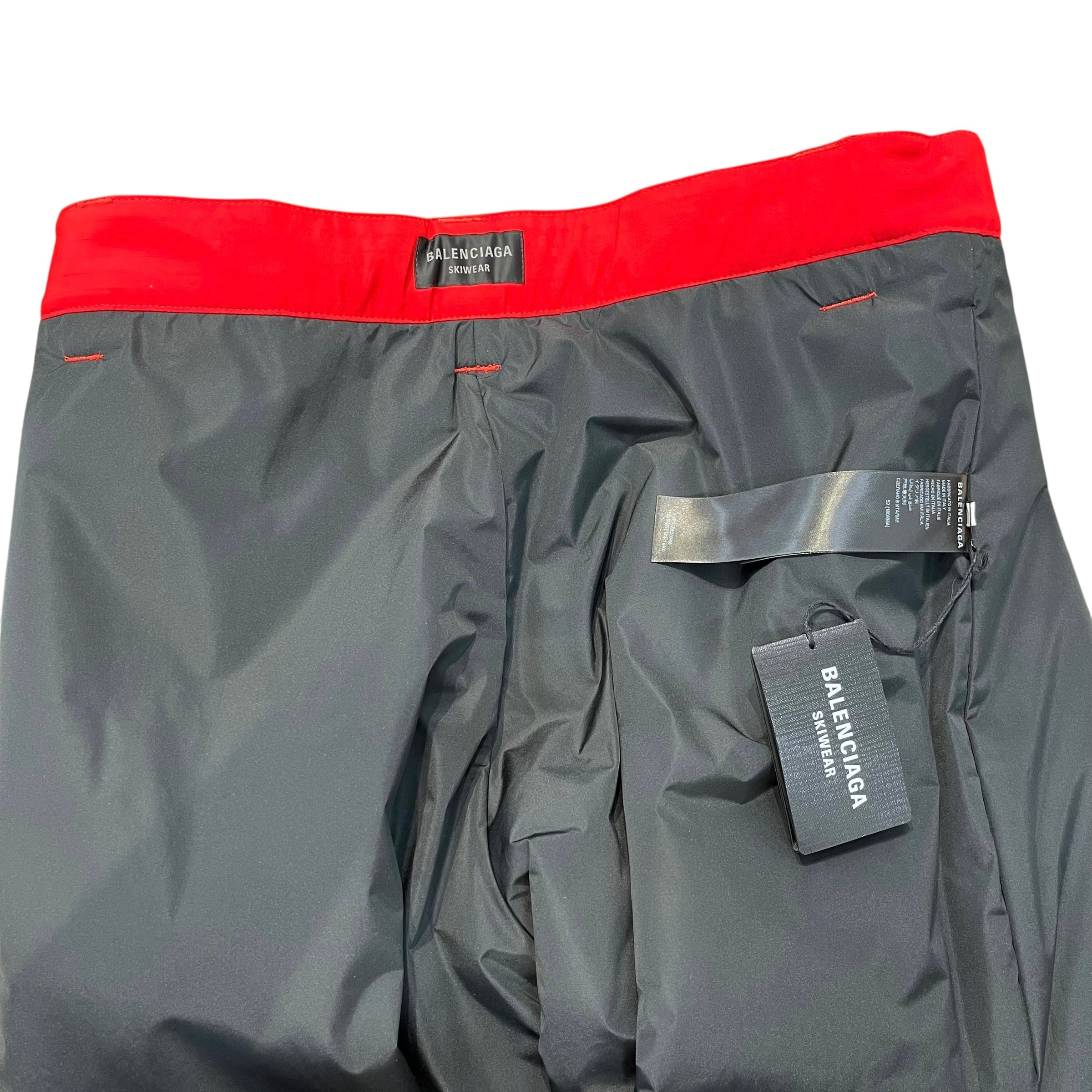 BALENCIAGA/Straight Pants/52/Nylon/RED/3B SKI PANTS view 6