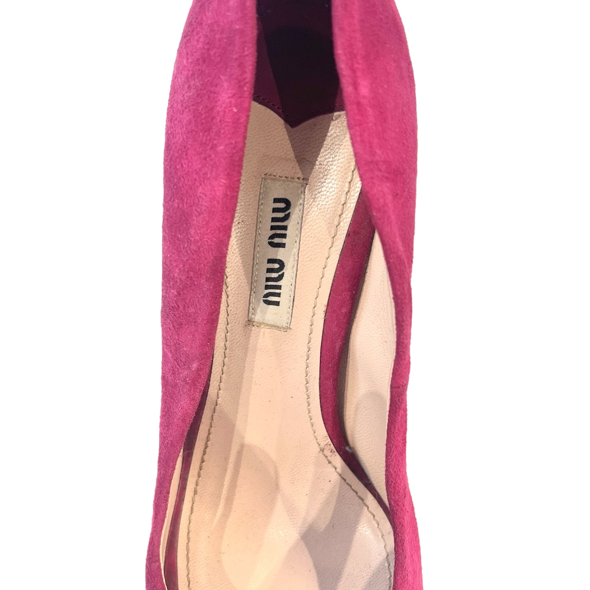 MIU MIU/Heels/EU 37.5/Glitter/PNK/ view 3