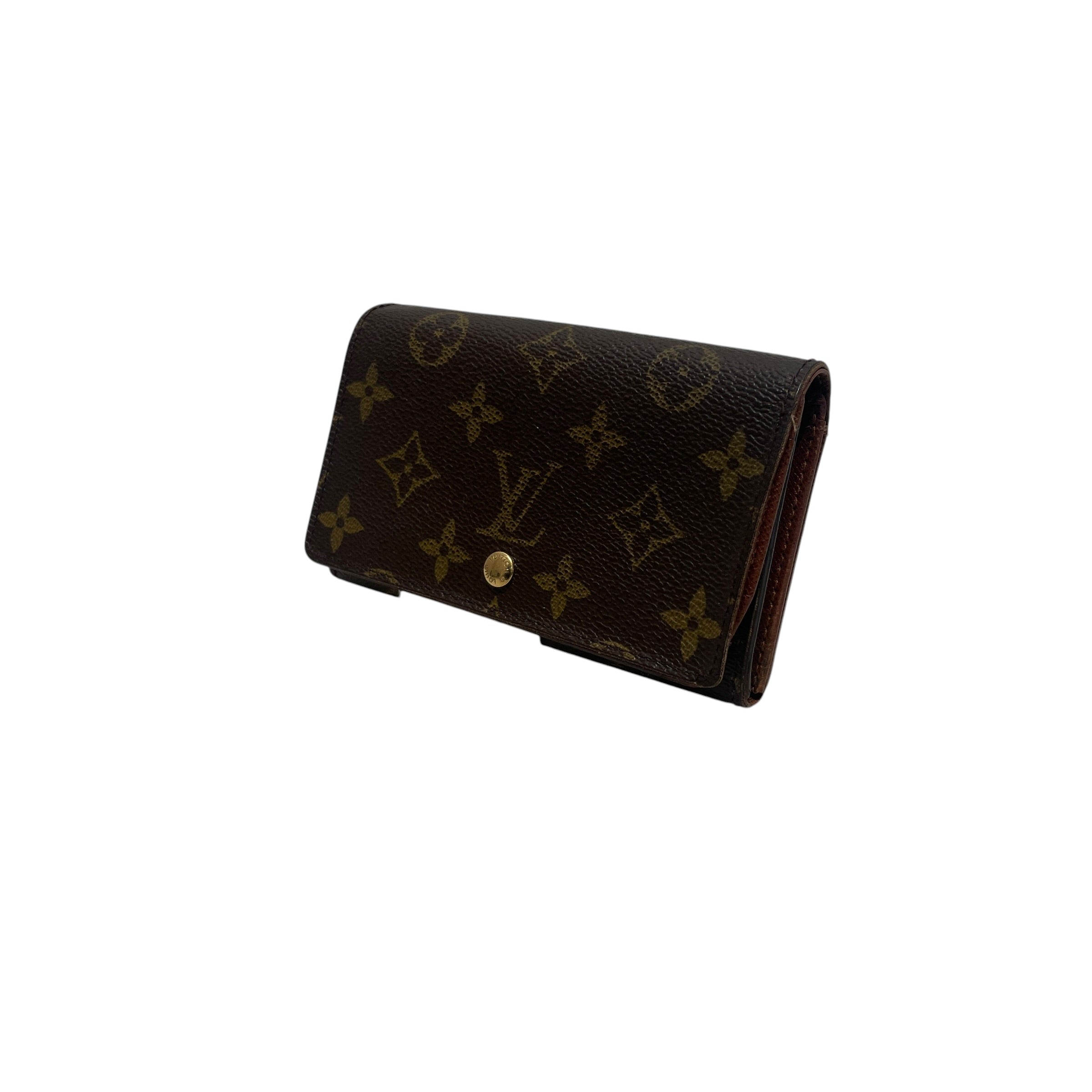 LOUIS VUITTON/Wallet/Monogram/Leather/BRW/L's/MONOGRAM PORTE-MONNAIE view 1