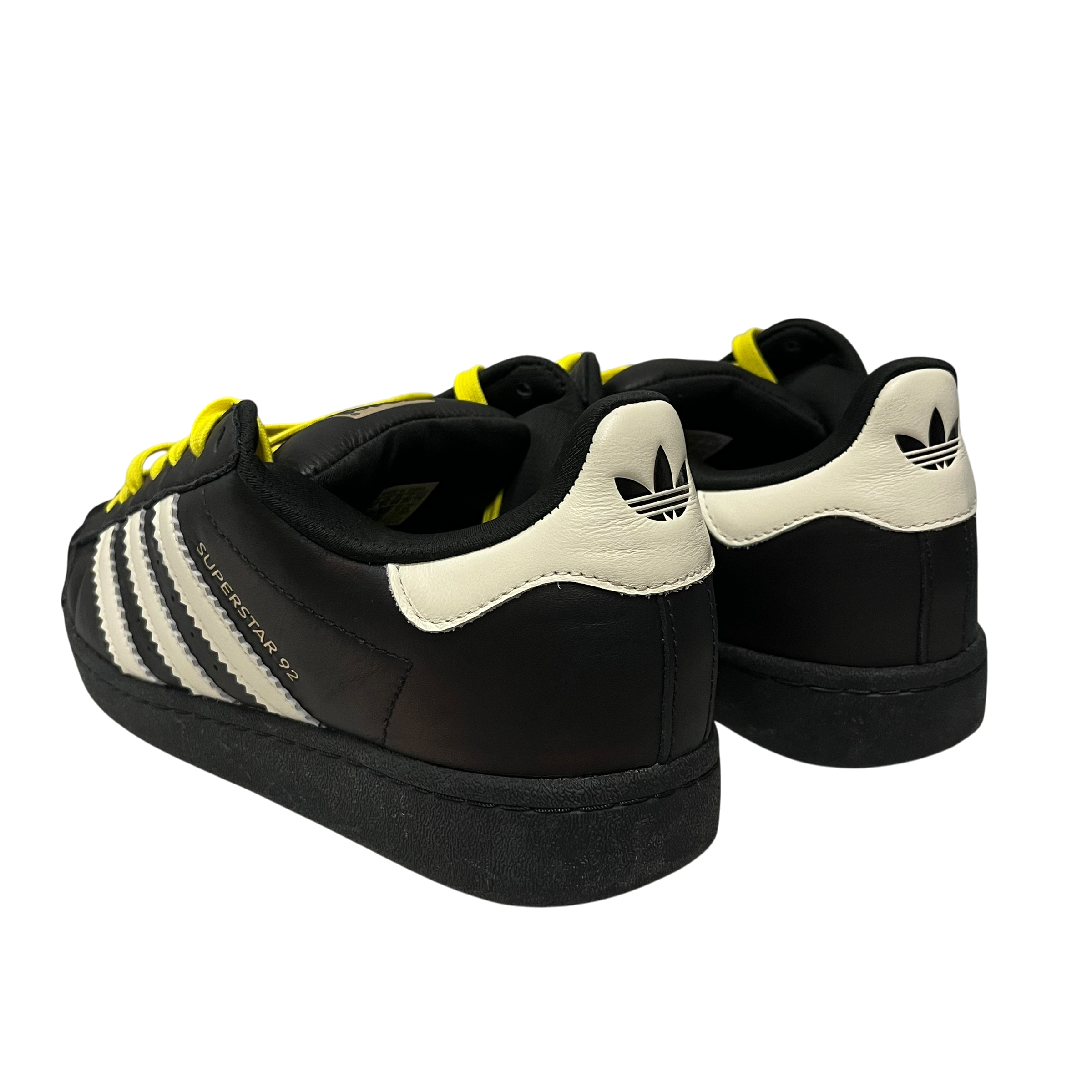 adidas/PW SUPERSTAR 92/Low-Sneakers/US 10/Stripe/Leather/BLK/JI4267 view 2