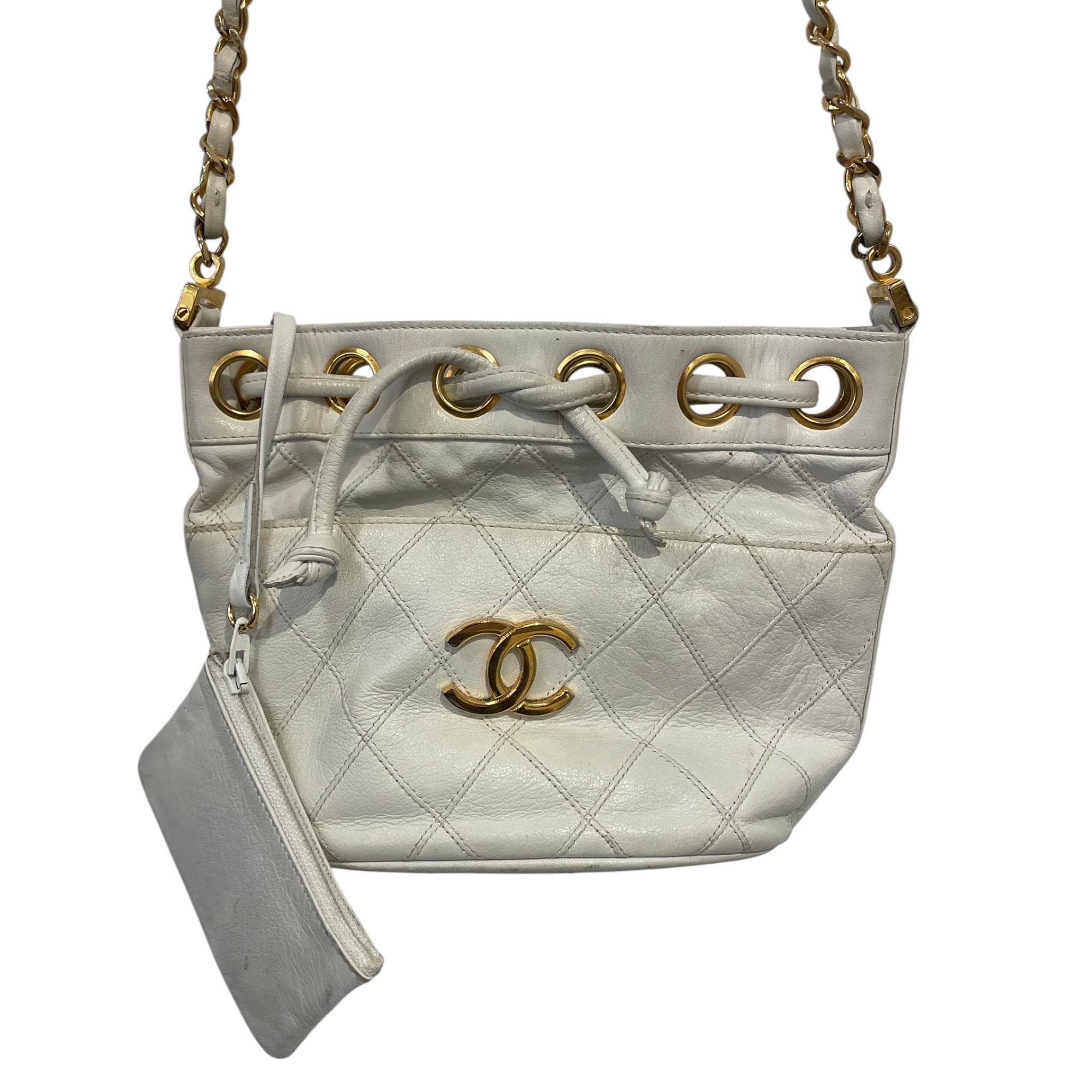CHANEL/Cross Body Bag/WHT/GRCM3C8 view 3