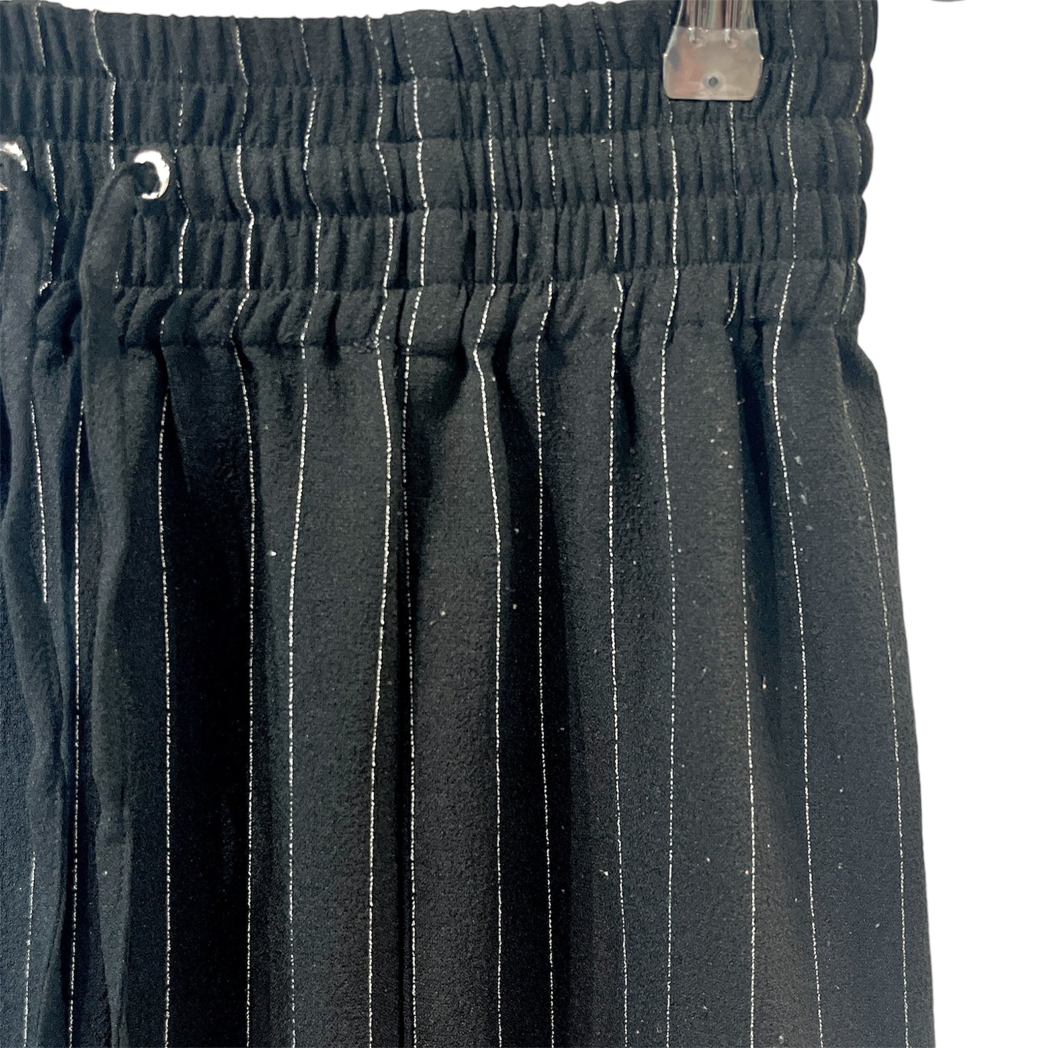 GANNI/Long Skirt/36/Stripe/Polyester/BLK/Ganni Striped Skirt view 5
