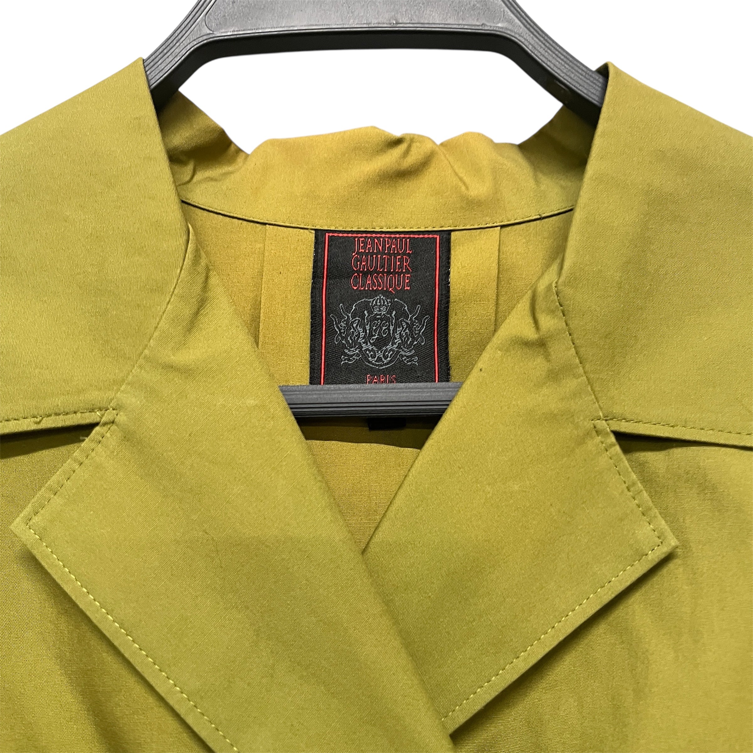 Jean Paul GAULTIER CLASSIQUE/Shirt/40/Nylon/GRN/TAILORED SHIRT view 3