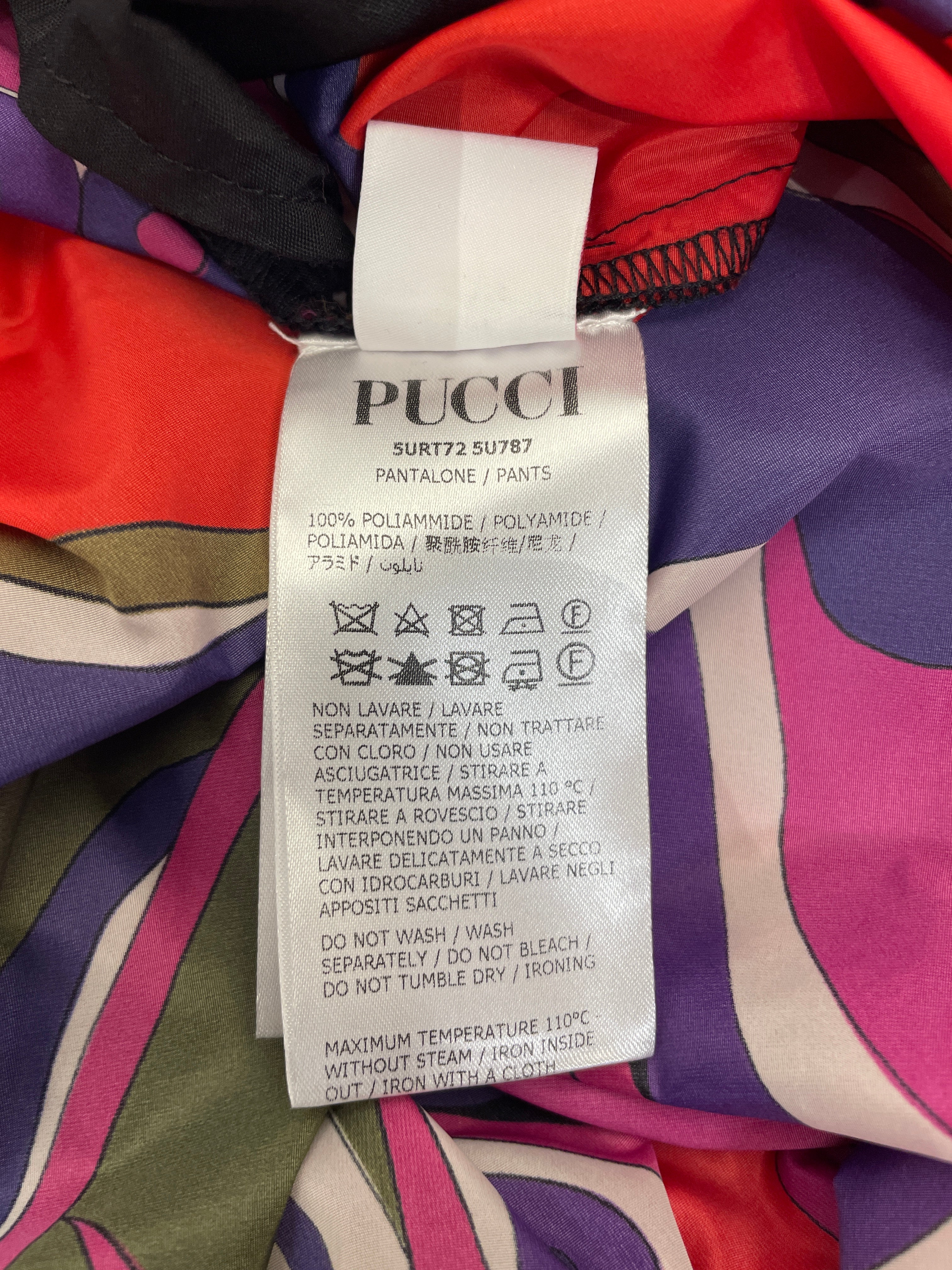 EMILIO PUCCI/Bottoms/8/All Over Print/Nylon/MLT/ view 4