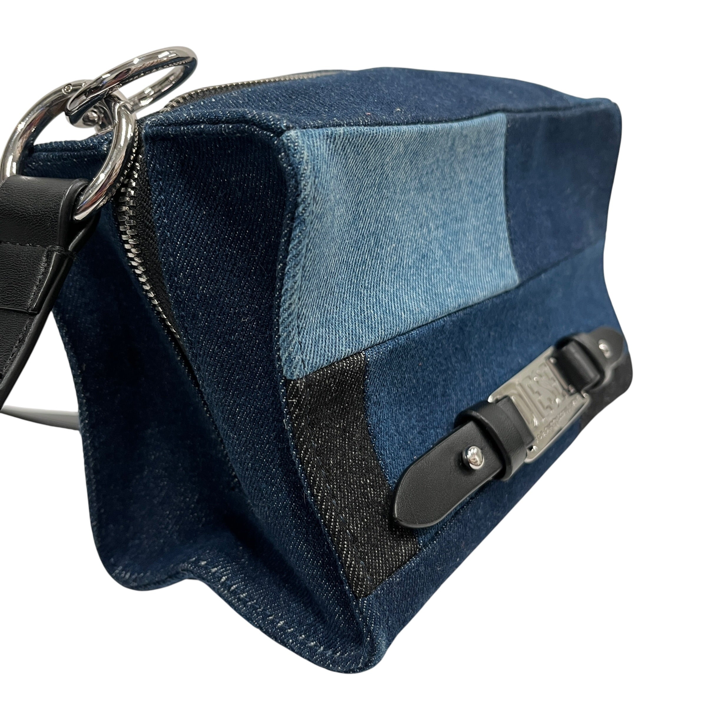 DIESEL/Cross Body Bag/Cotton/NVY/DENIM PATCHWORK view 6