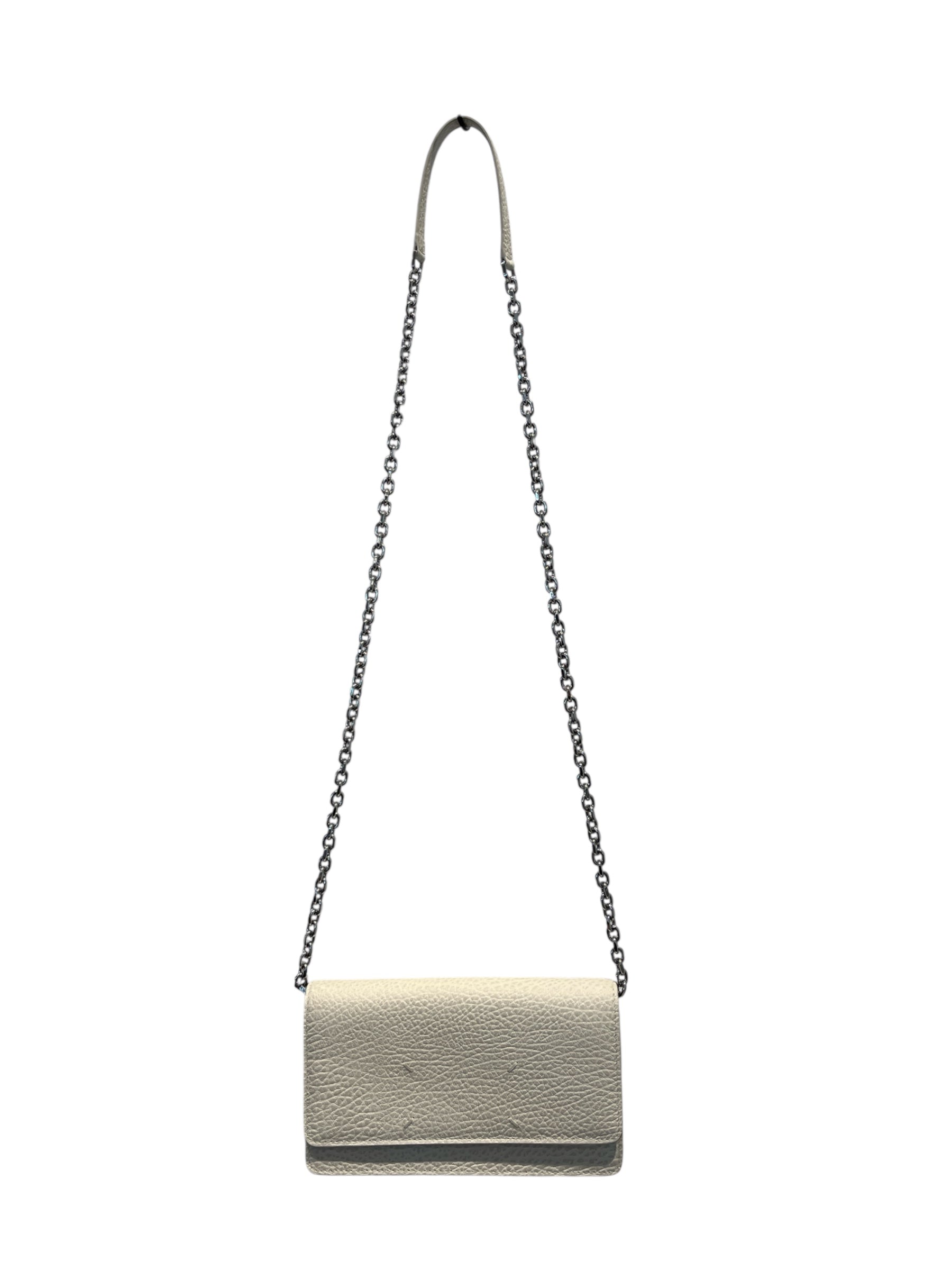 Maison Margiela/Cross Body Bag/Leather/WHT/WHITE MARGIELA CROSSBODY view 1