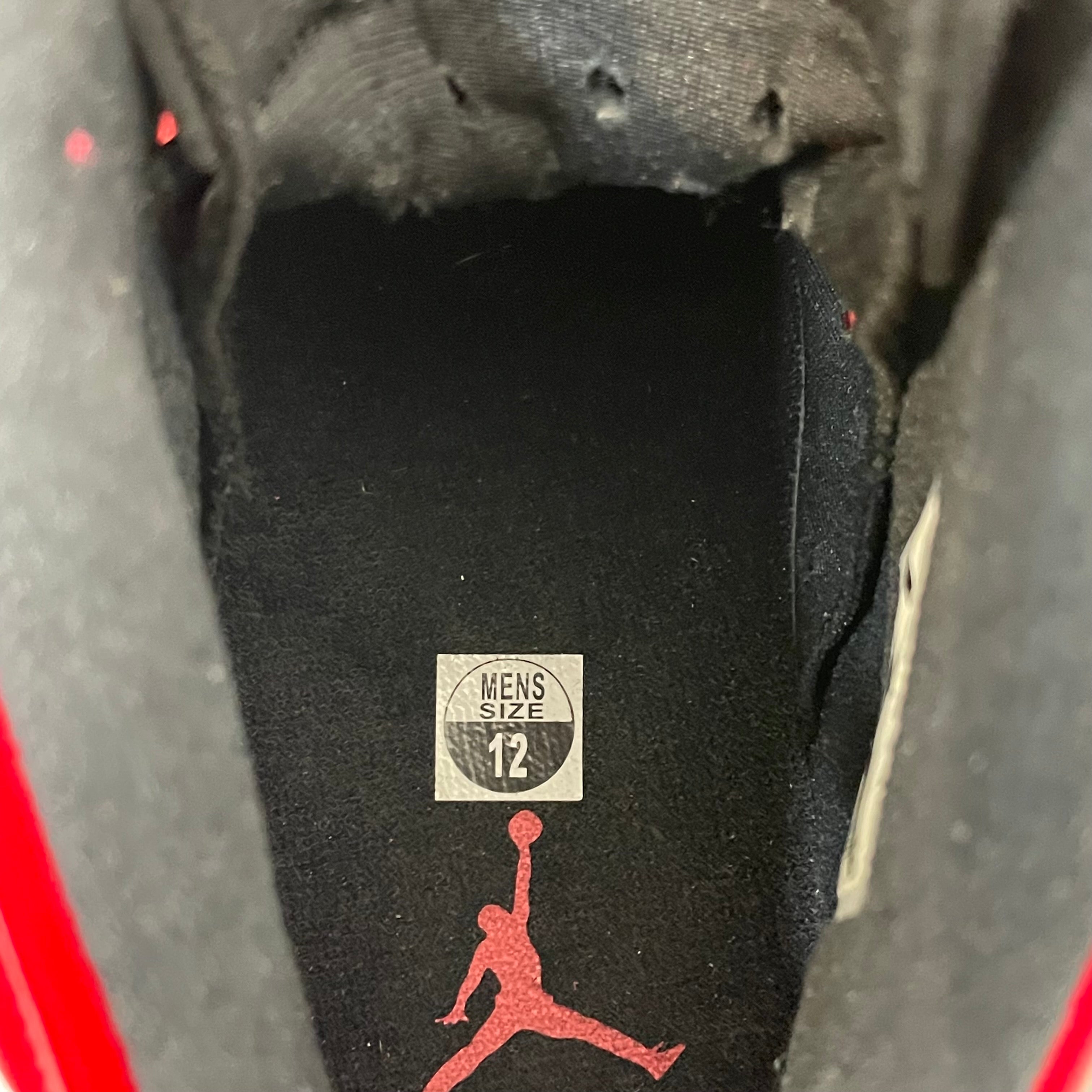 NIKE/AIR JORDAN 6 RETRO/Hi-Sneakers/US 12/Leather/RED/384664-623 view 3