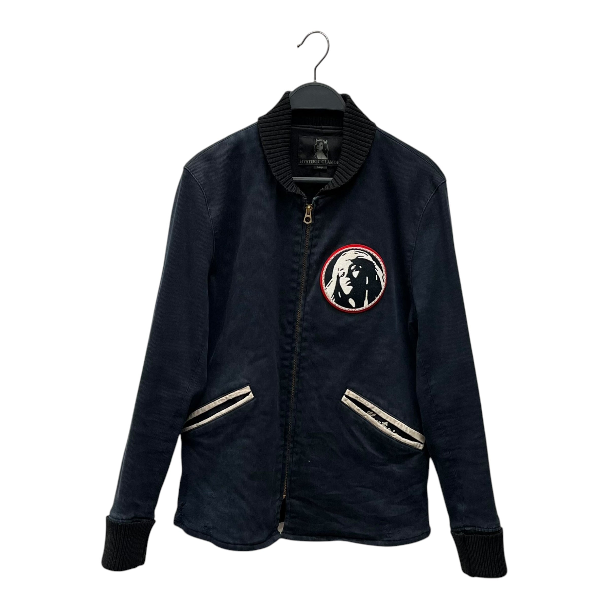 HYSTERIC GLAMOUR/Denim Jkt/L/Denim/NVY/ view 1