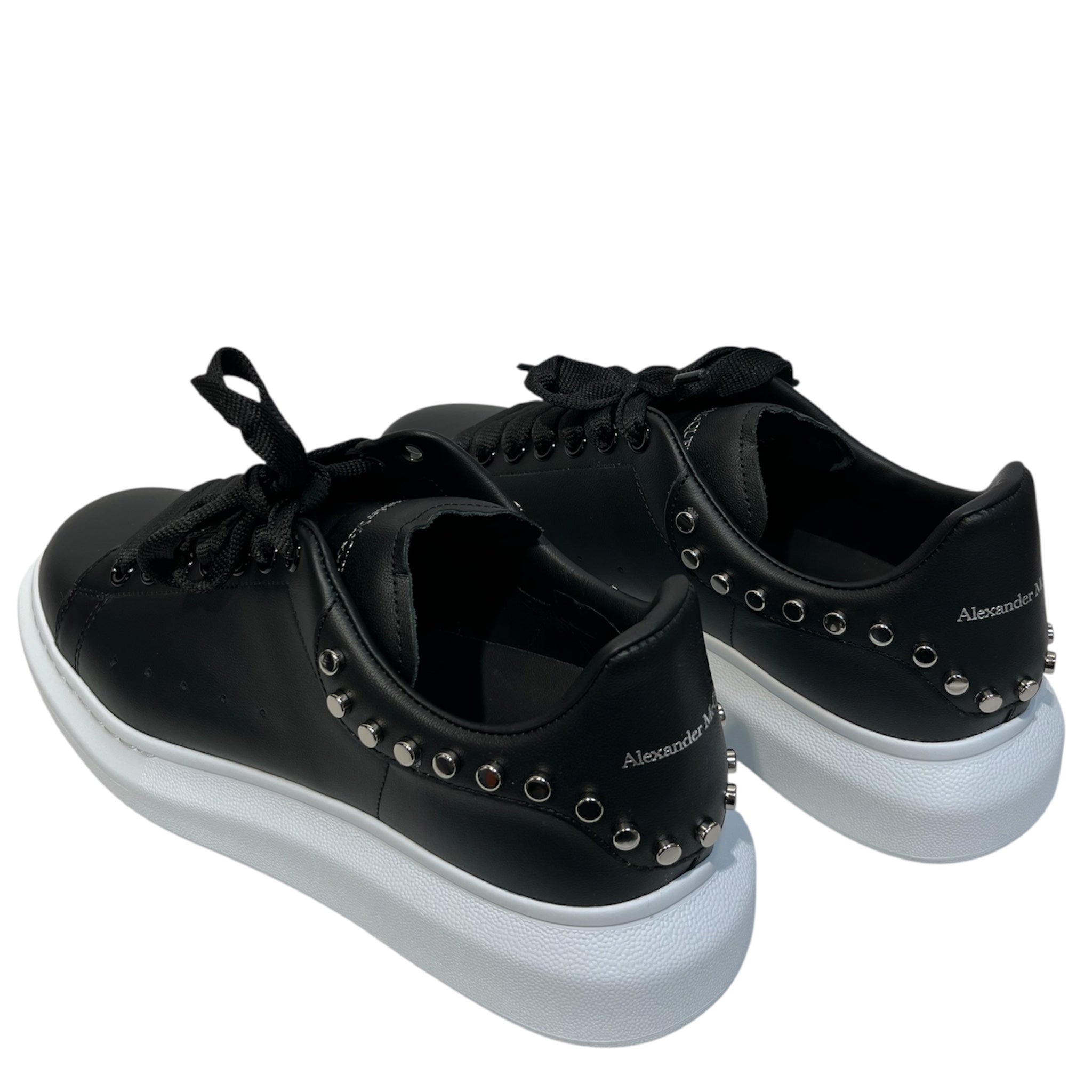 Alexander McQueen/Low-Sneakers/US 10/Leather/BLK/ view 2