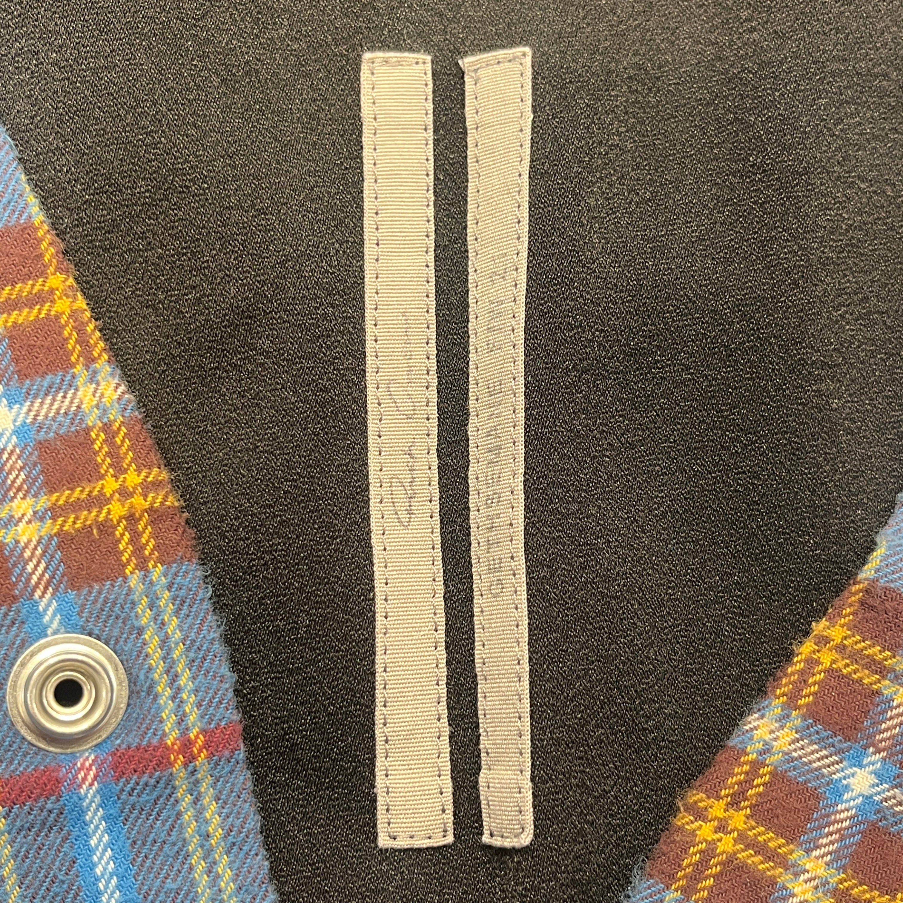 Rick Owens/LS Shirt/42/Cotton/BLU/Plaid/FW 21 GETHSEMANE LARRY SHIRT view 3