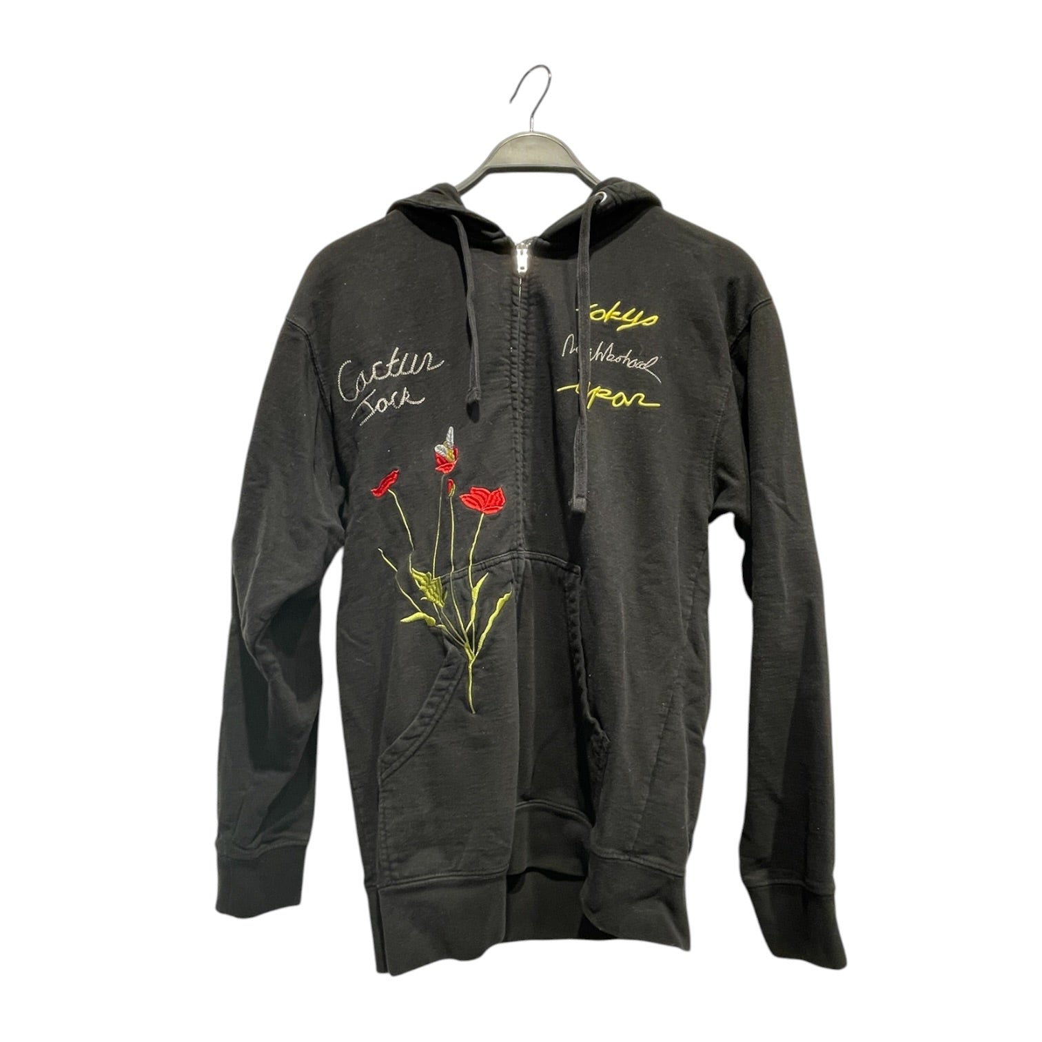 CACTUS JACK/Zip Up Hoodie/M/Cotton/BLK/Neighborhood view 1