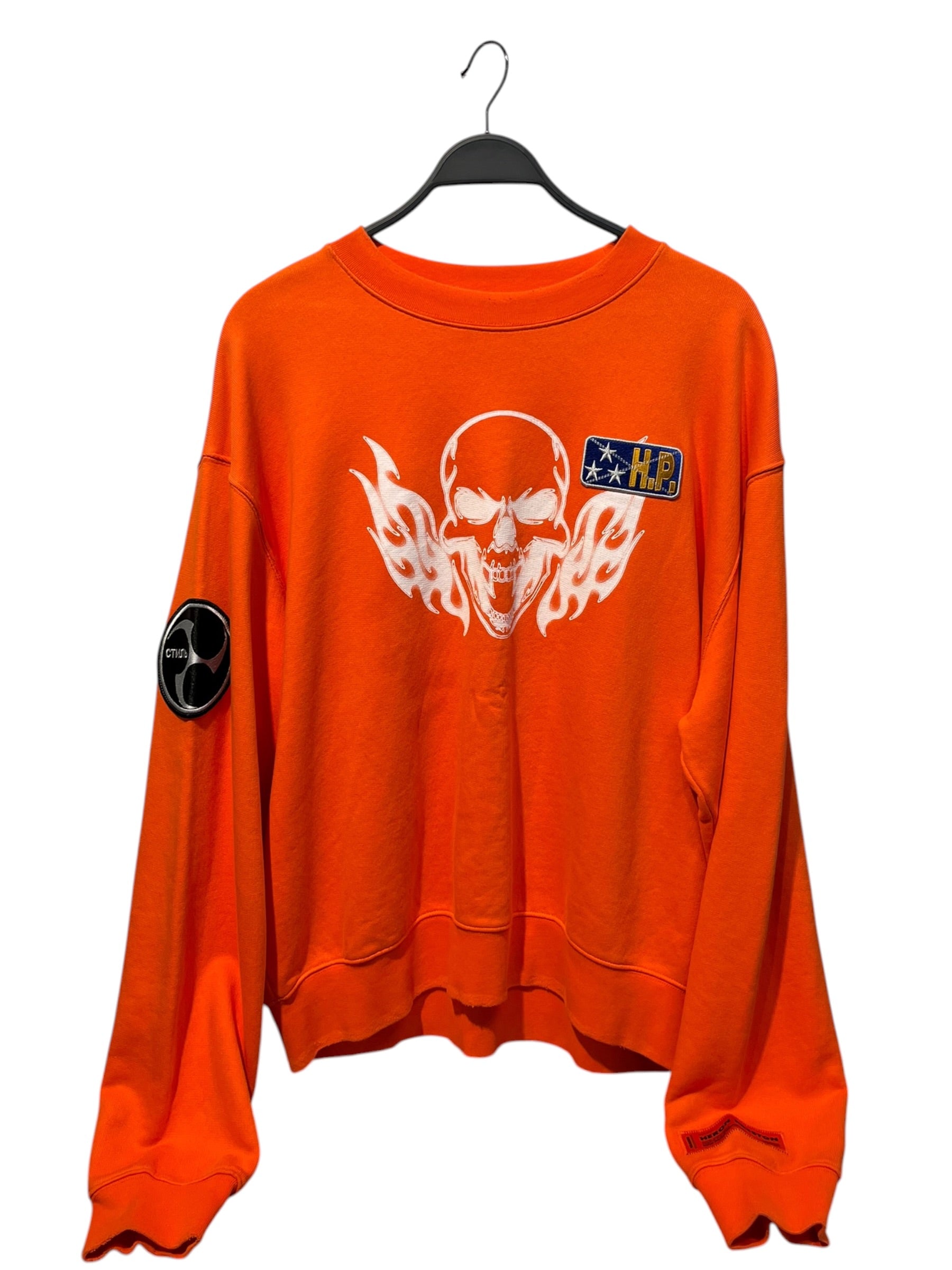 HERON PRESTON/Sweatshirt/L/Cotton/ORN/ view 1