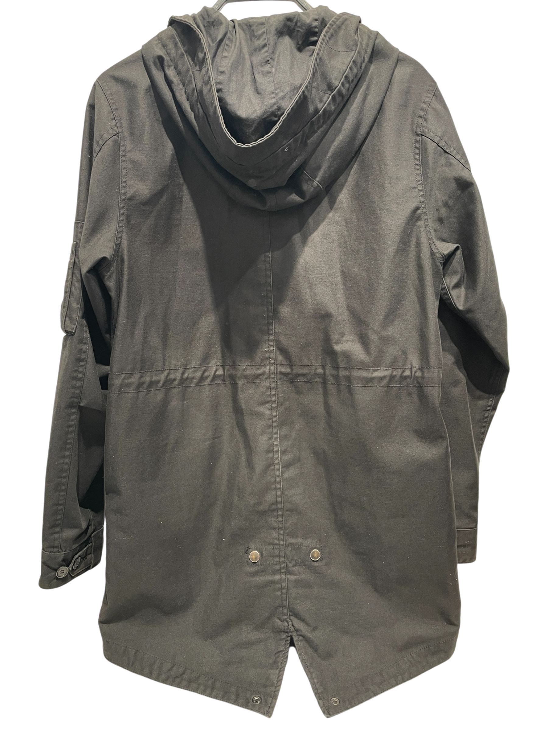 ALPHA INDUSTRIES/Mountain Parka/S/Cotton/BLK/Hooded Parka view 2