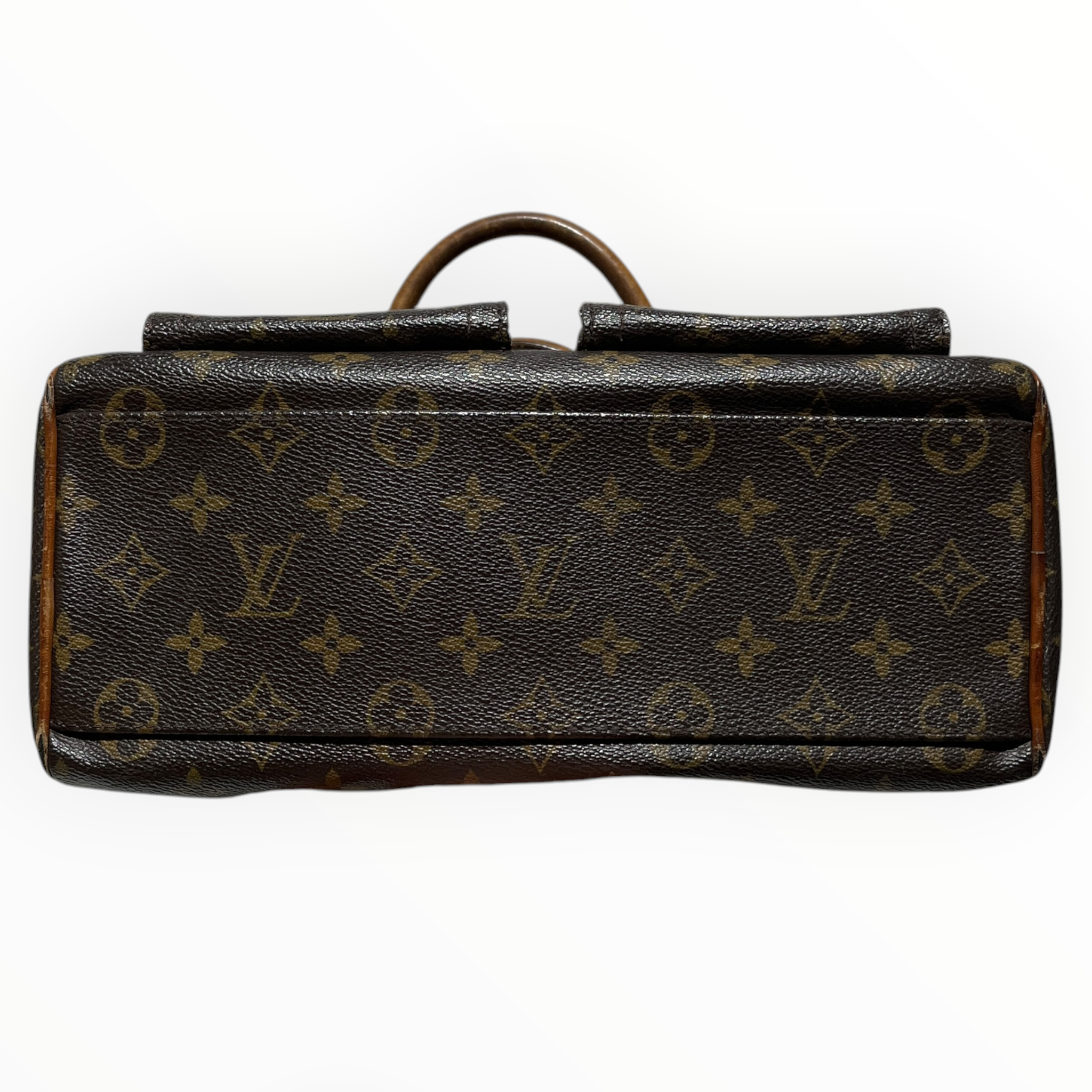 LOUIS VUITTON/Hand Bag/Leather/BRW/manhattan pm view 3